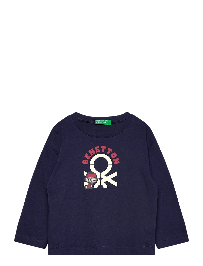 United Colors of Benetton - T-SHIRT L/S - langärmelig - blue - 0