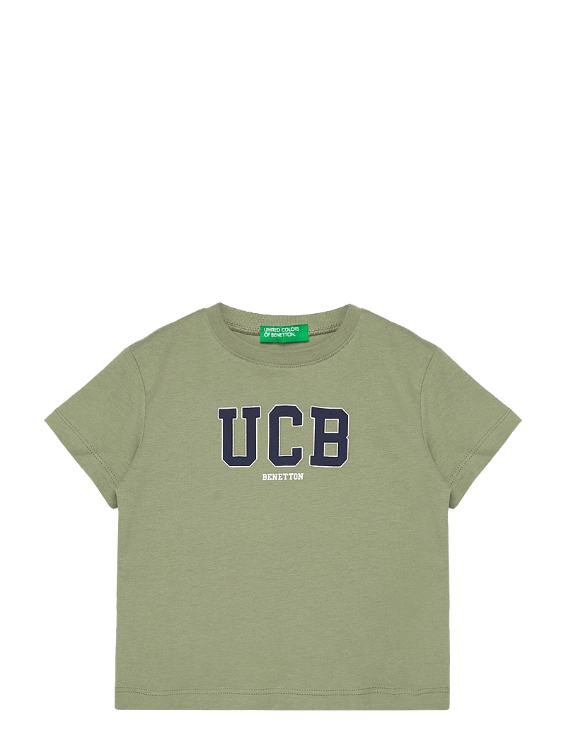 United Colors of Benetton - T-SHIRT - kurzärmelige - green - 0