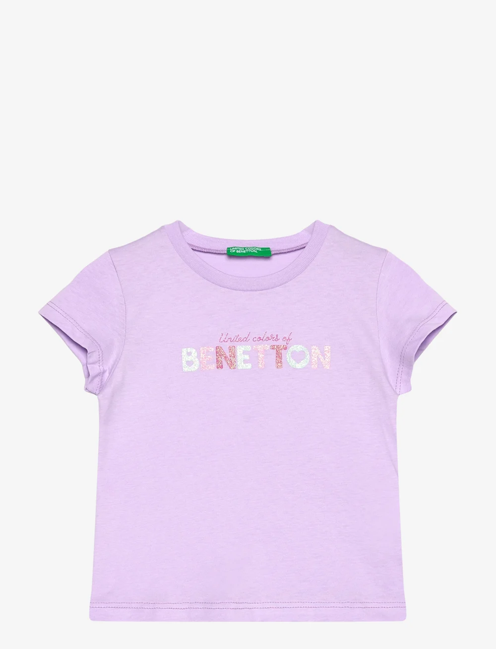 United Colors of Benetton - T-SHIRT - kortærmede t-shirts - violet - 0