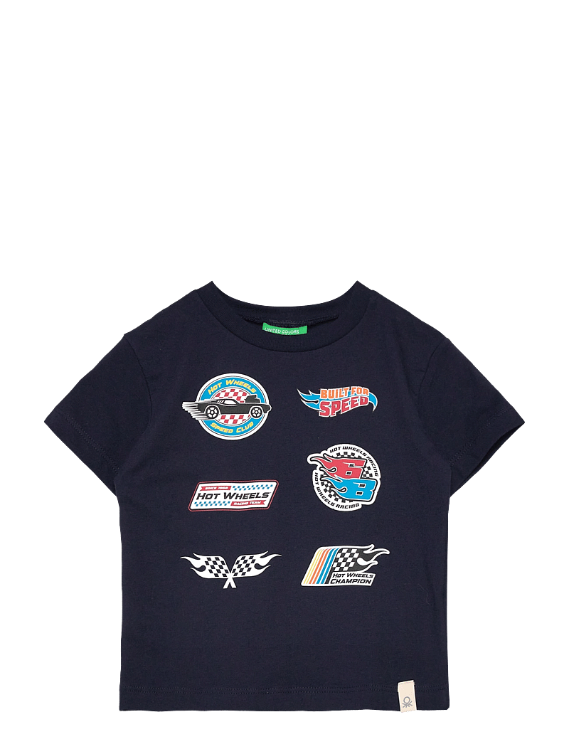 United Colors of Benetton - T-SHIRT - kurzärmelige - blue - 0