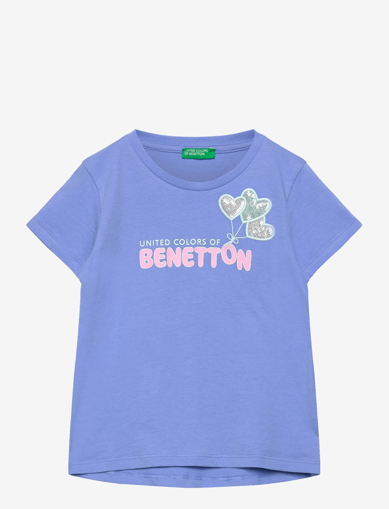 United Colors of Benetton - T-SHIRT - kortærmede t-shirts - blue - 0