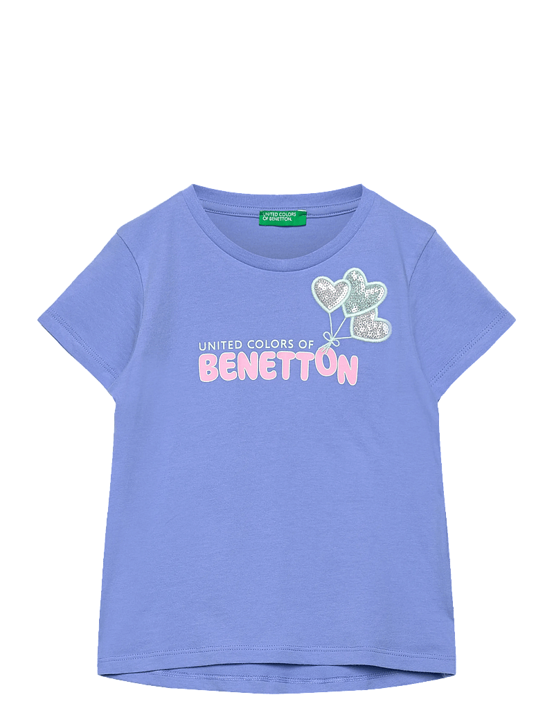 United Colors of Benetton - T-SHIRT - kortærmede t-shirts - blue - 0
