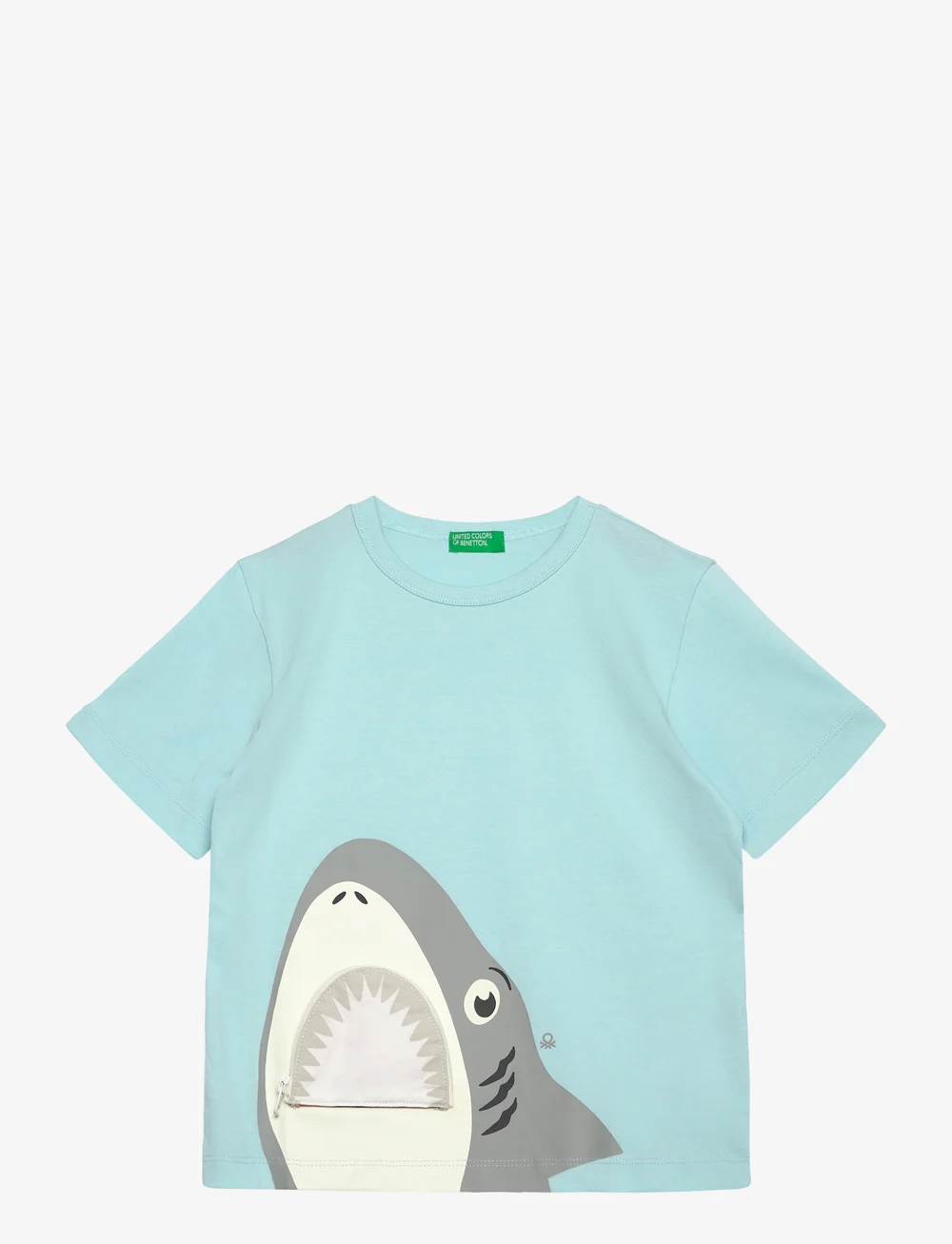 United Colors of Benetton - T-SHIRT - kurzärmelige - blue - 0