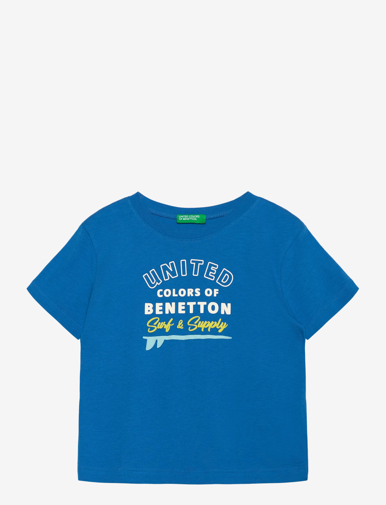 United Colors of Benetton - T-SHIRT - kortærmede t-shirts - blue - 0