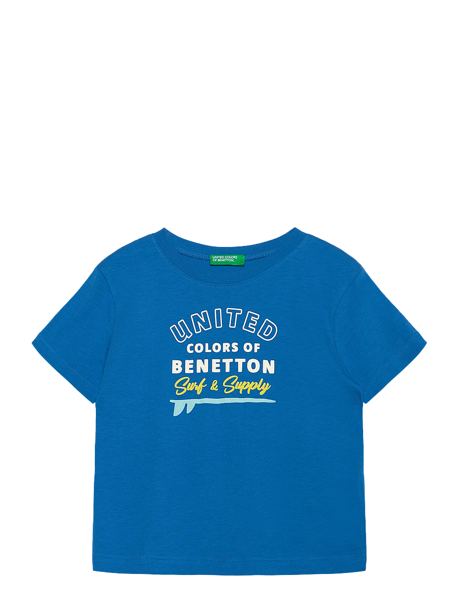 United Colors of Benetton - T-SHIRT - blue - 0