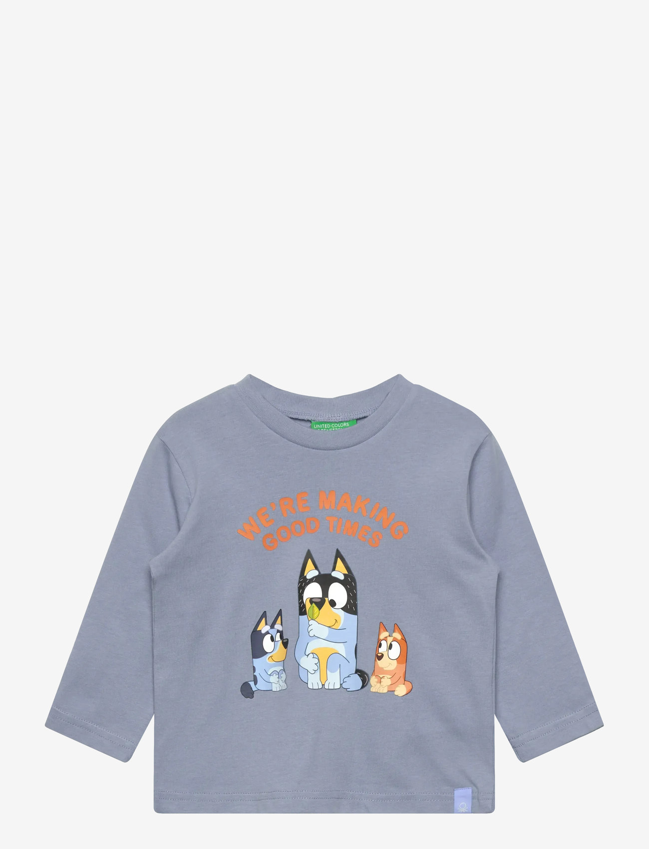 United Colors of Benetton - T-SHIRT L/S - långärmade t-shirts - blue - 0