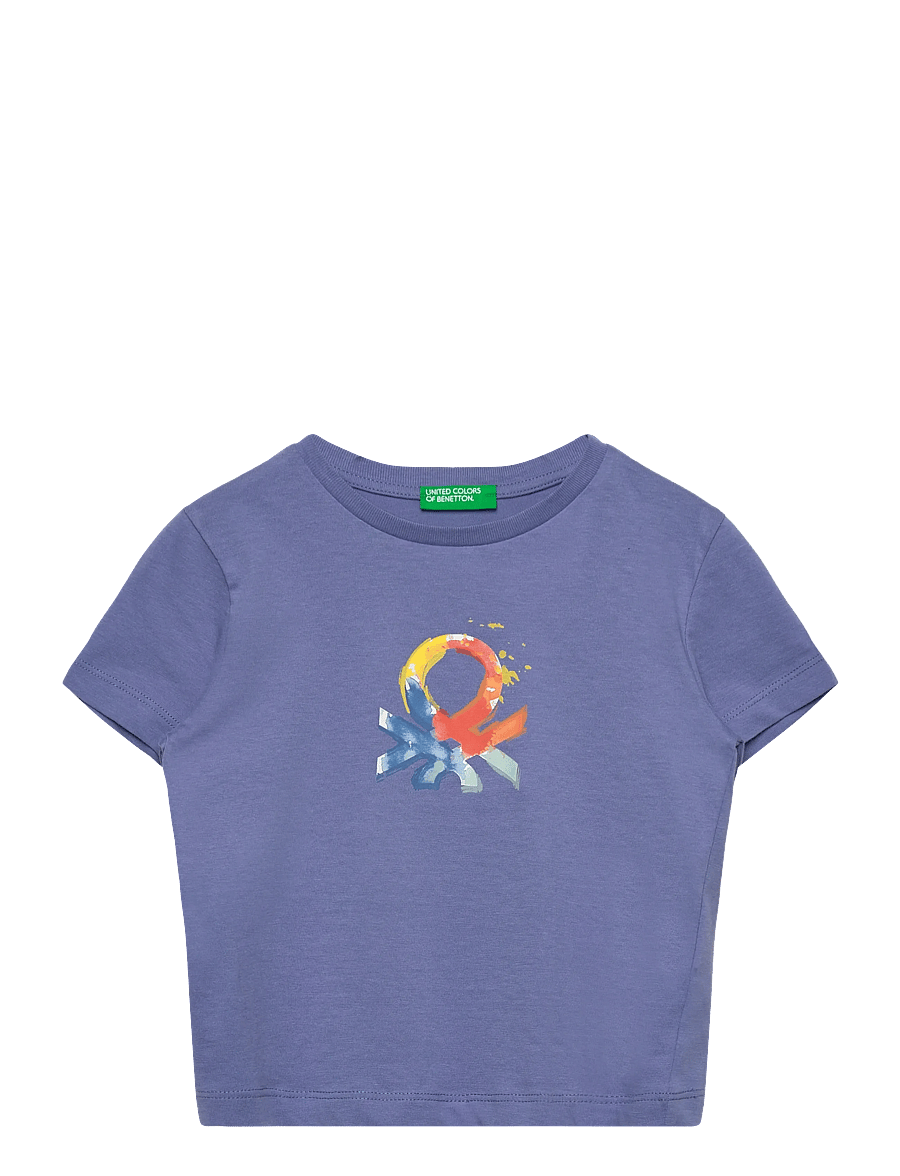 United Colors of Benetton - T-SHIRT - short-sleeved t-shirts - blue - 0