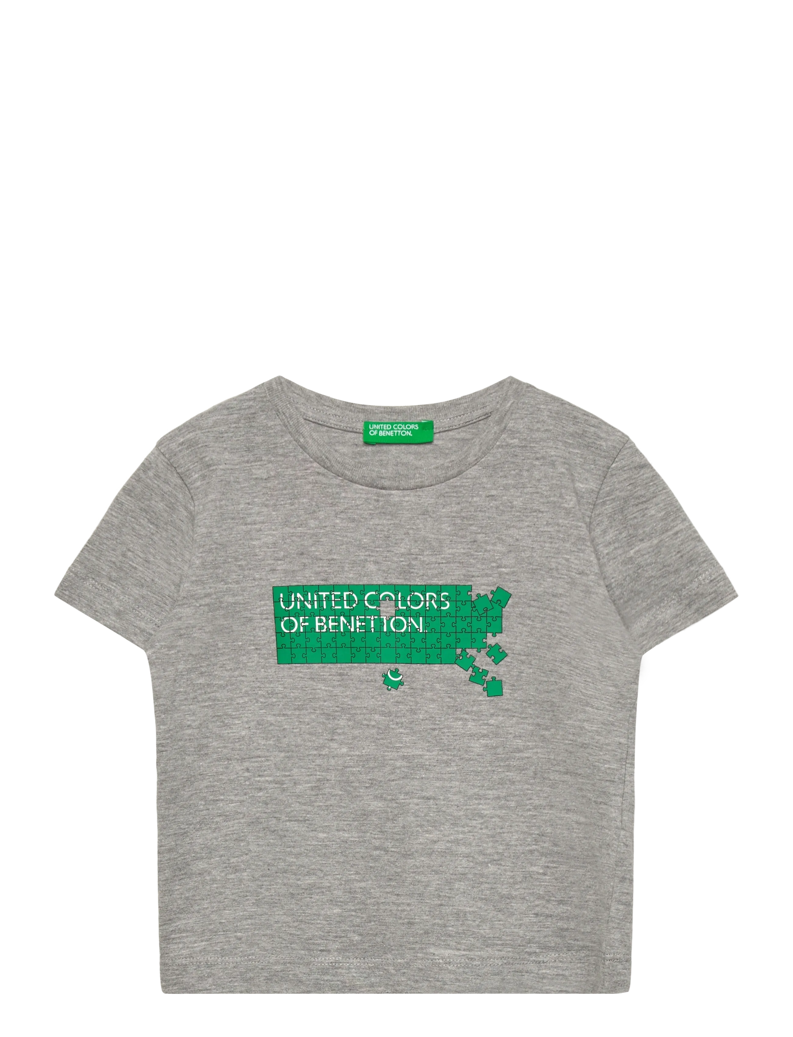 United Colors of Benetton T-SHIRT - Överdelar - GREY / grey