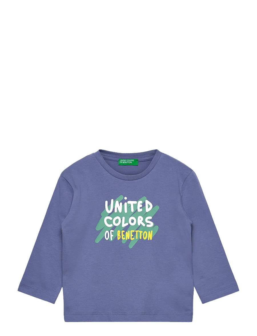 United Colors of Benetton - T-SHIRT L/S - langärmelig - blue - 0
