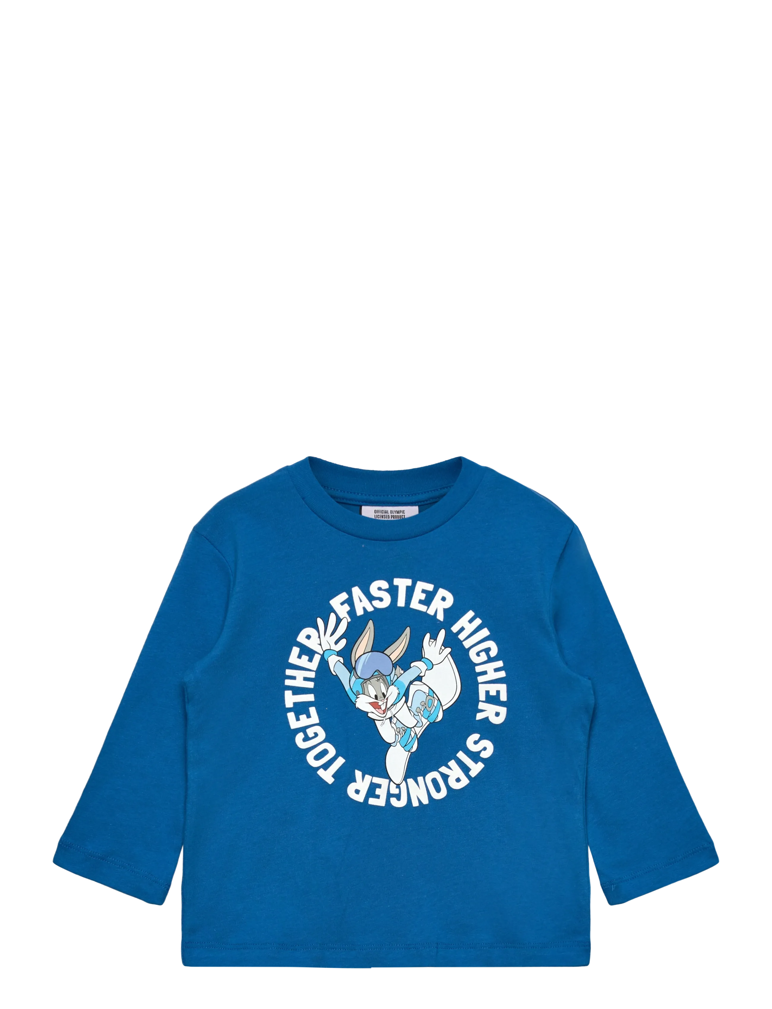 United Colors of Benetton T-Shirt L/S, 98, Blue, T-Shirts > Langærmede T-shirts, Børn