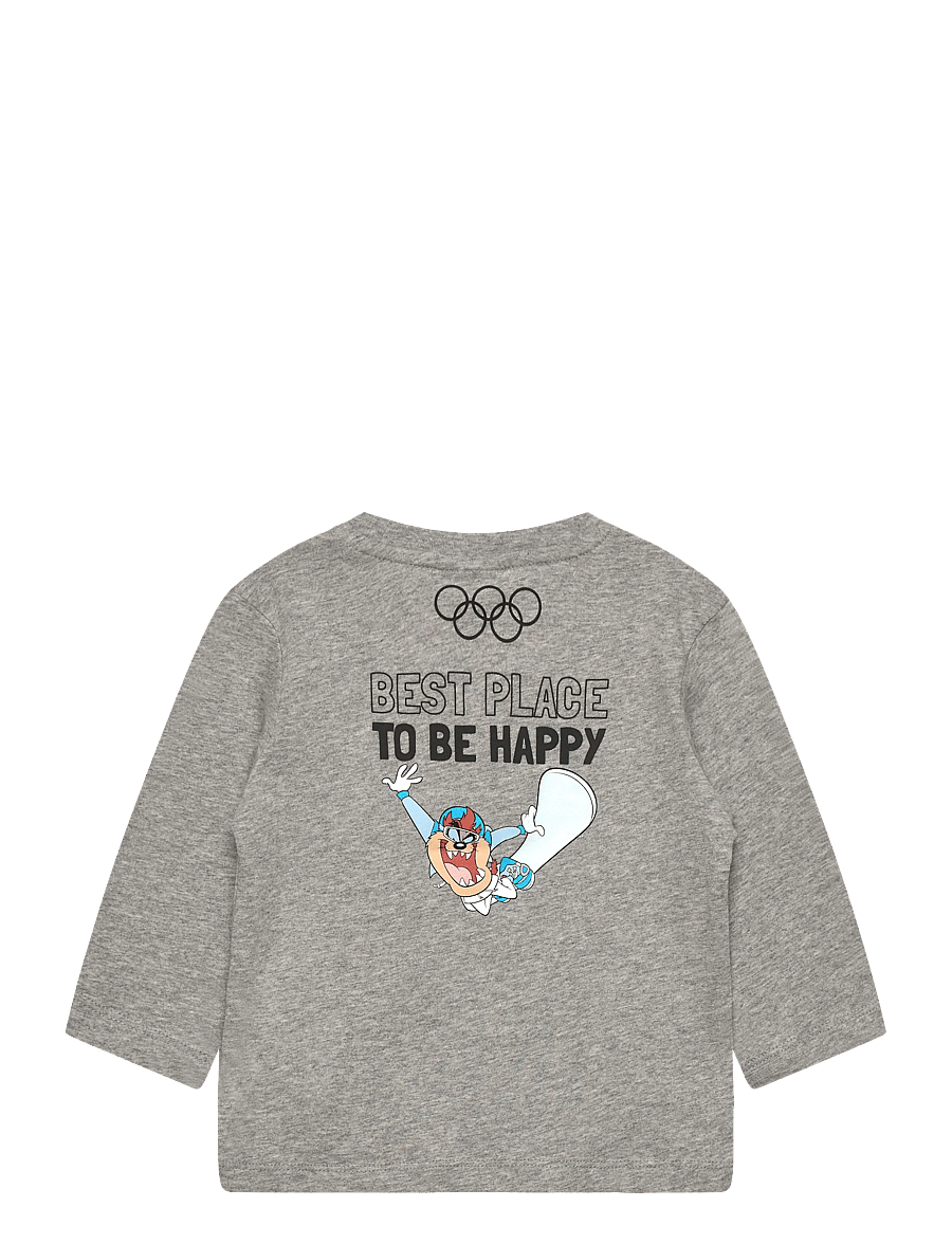 United Colors of Benetton - T-SHIRT L/S - langærmede t-shirts - grey - 1