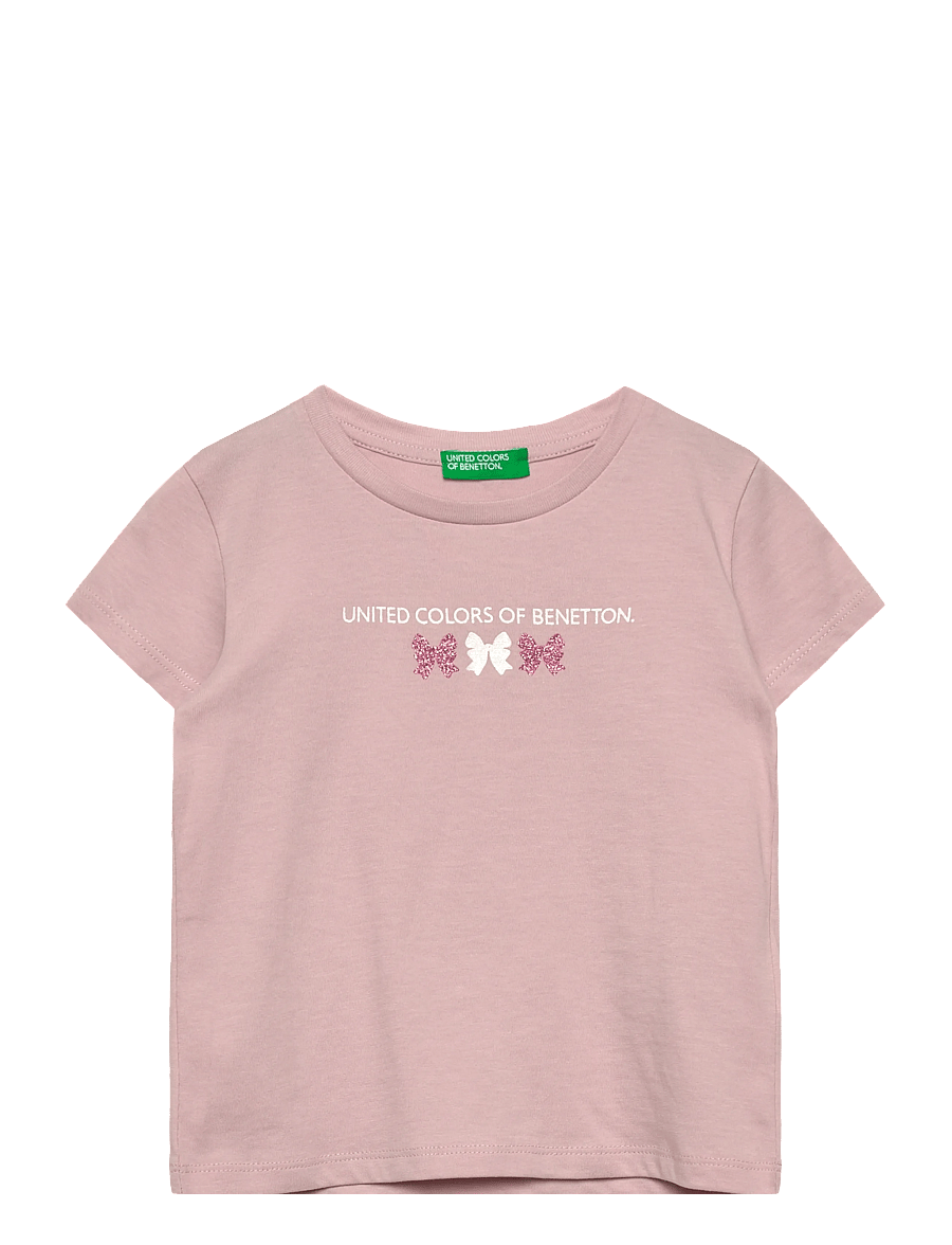 United Colors of Benetton - T-SHIRT - t-shirts à manches courtes - pink - 0