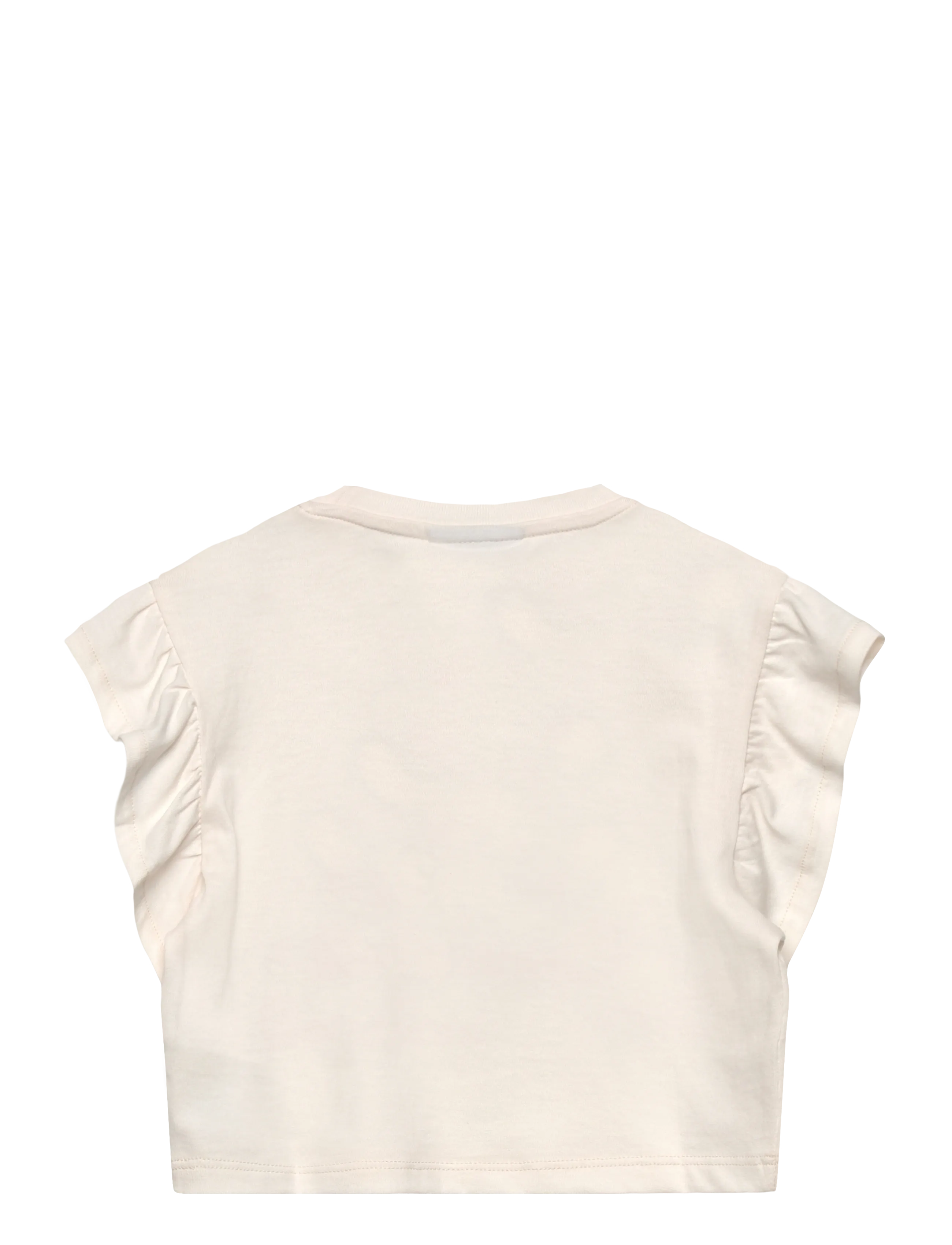 United Colors of Benetton - SWEATER - kurzärmelige - white - 1
