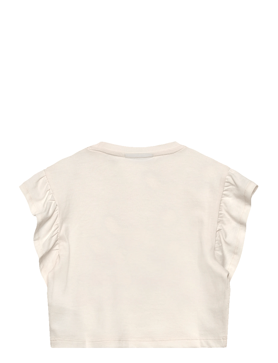 United Colors of Benetton - SWEATER - kurzärmelige - white - 1
