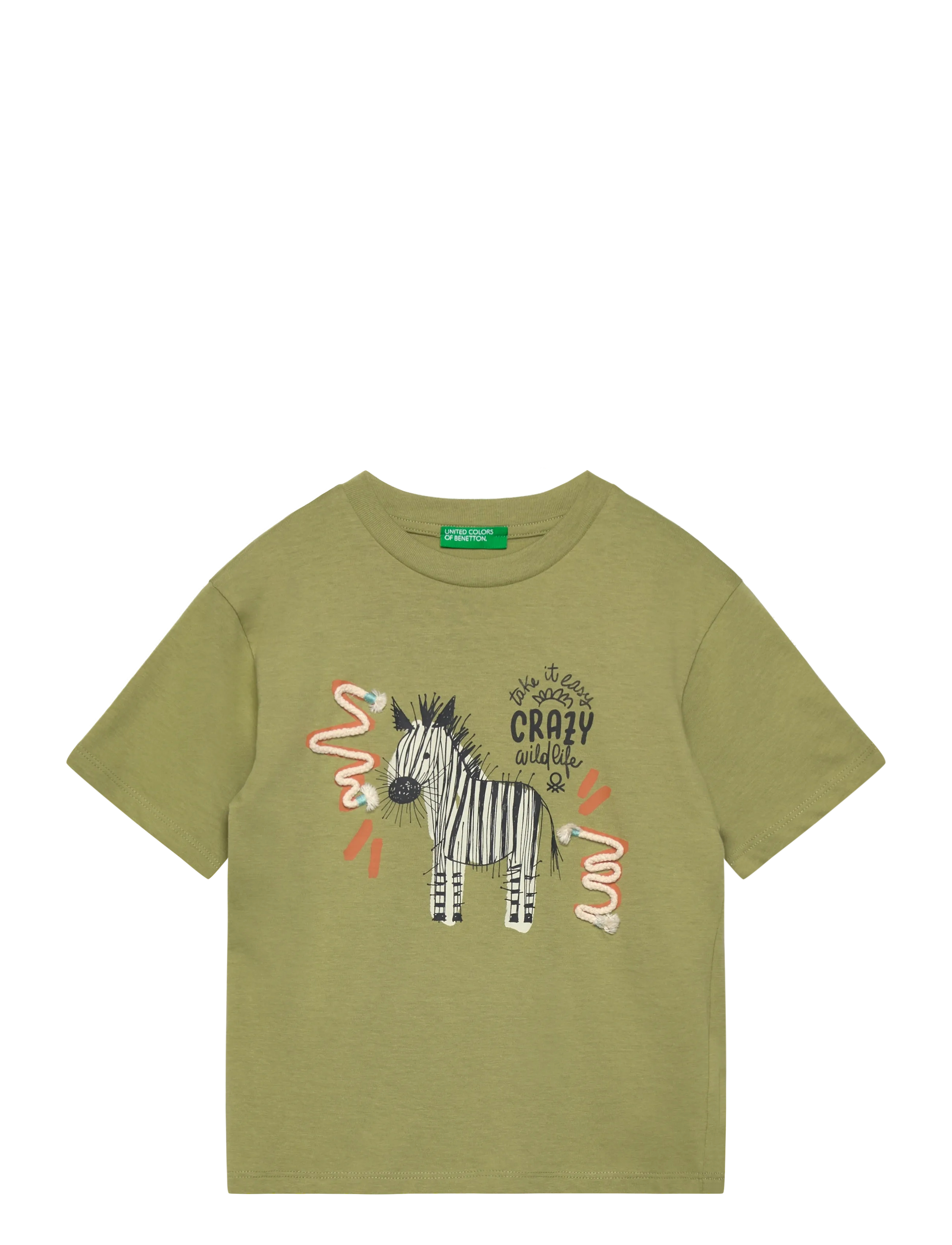United Colors of Benetton T-Shirt, 82, Green, T-Shirts > Kortærmede, Børn