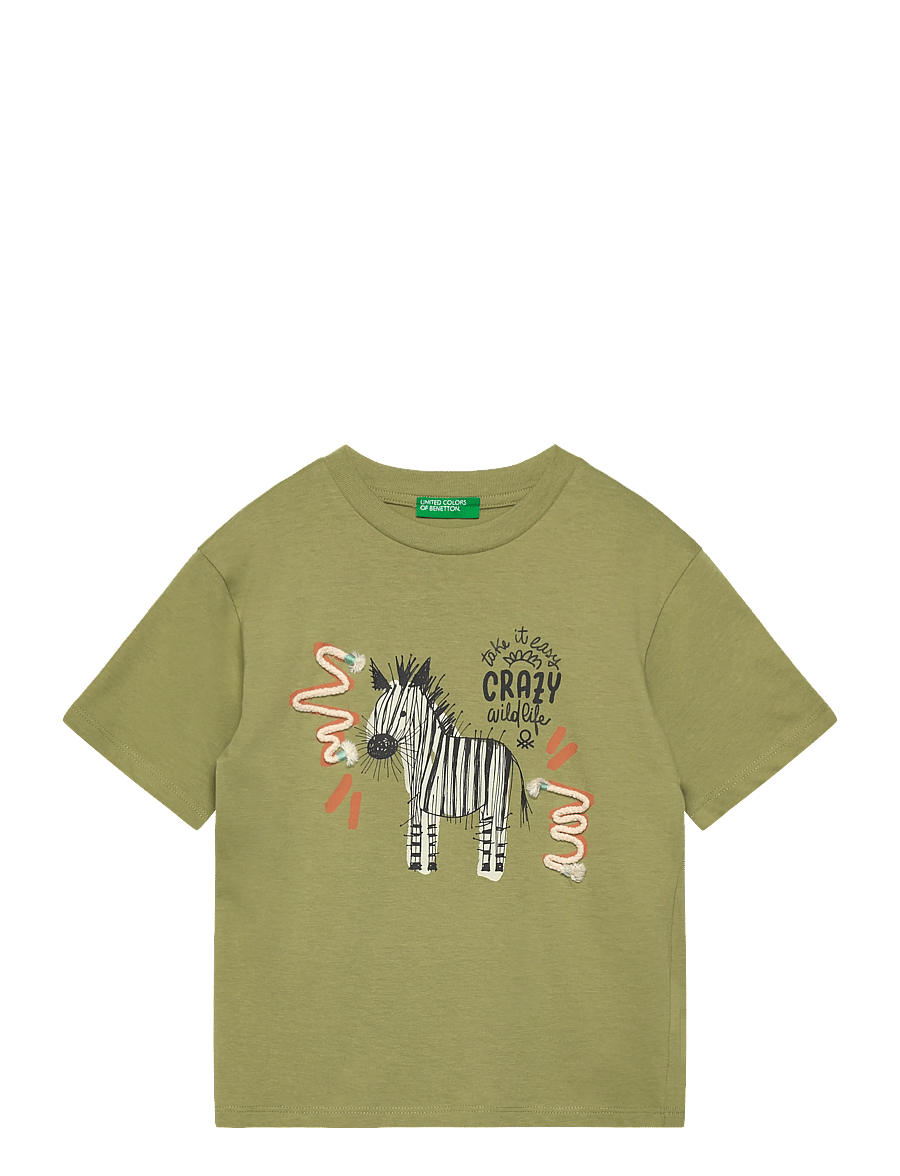 United Colors of Benetton - T-SHIRT - korte mouwen - green - 0