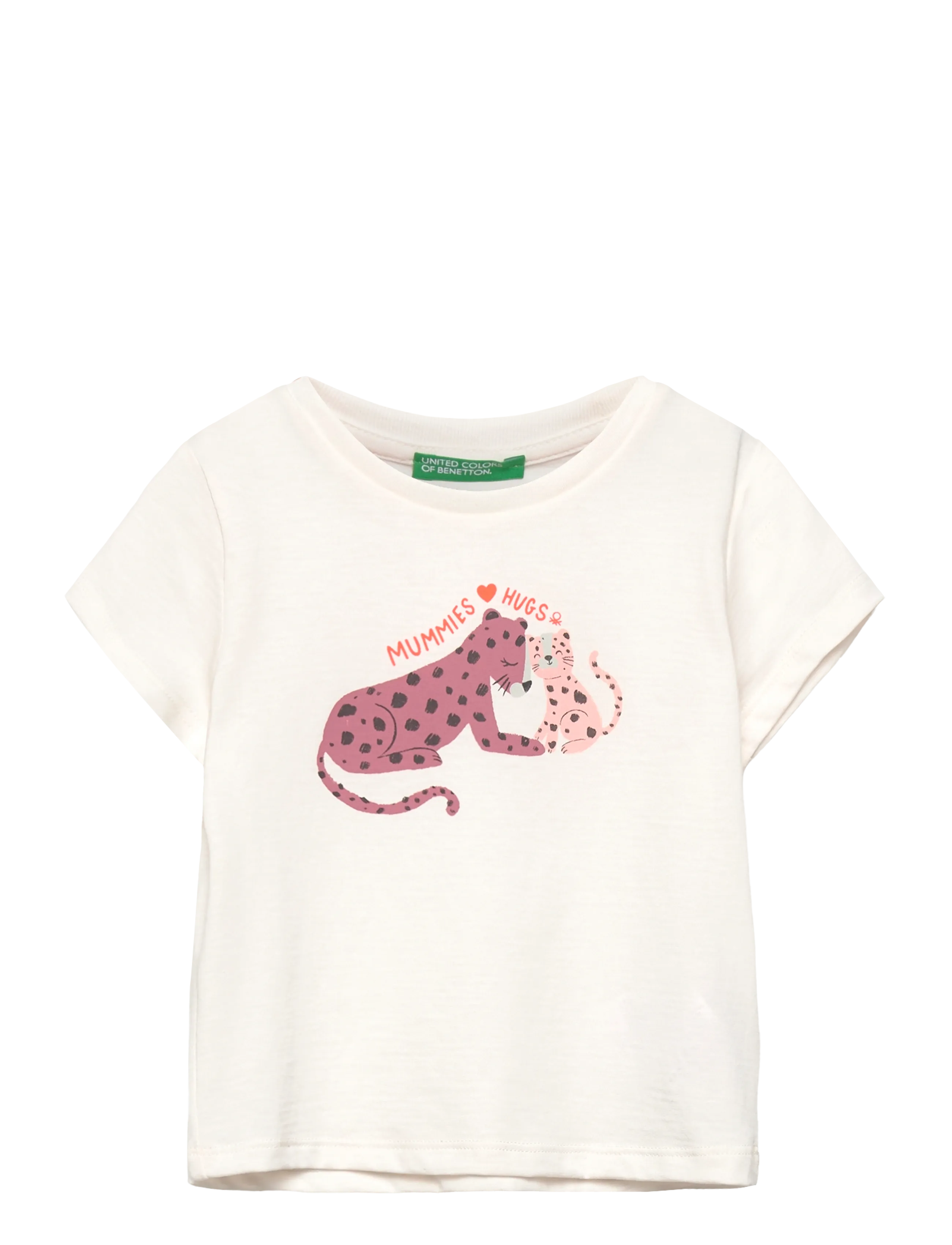 United Colors of Benetton T-SHIRT - Overdele - WHITE / white