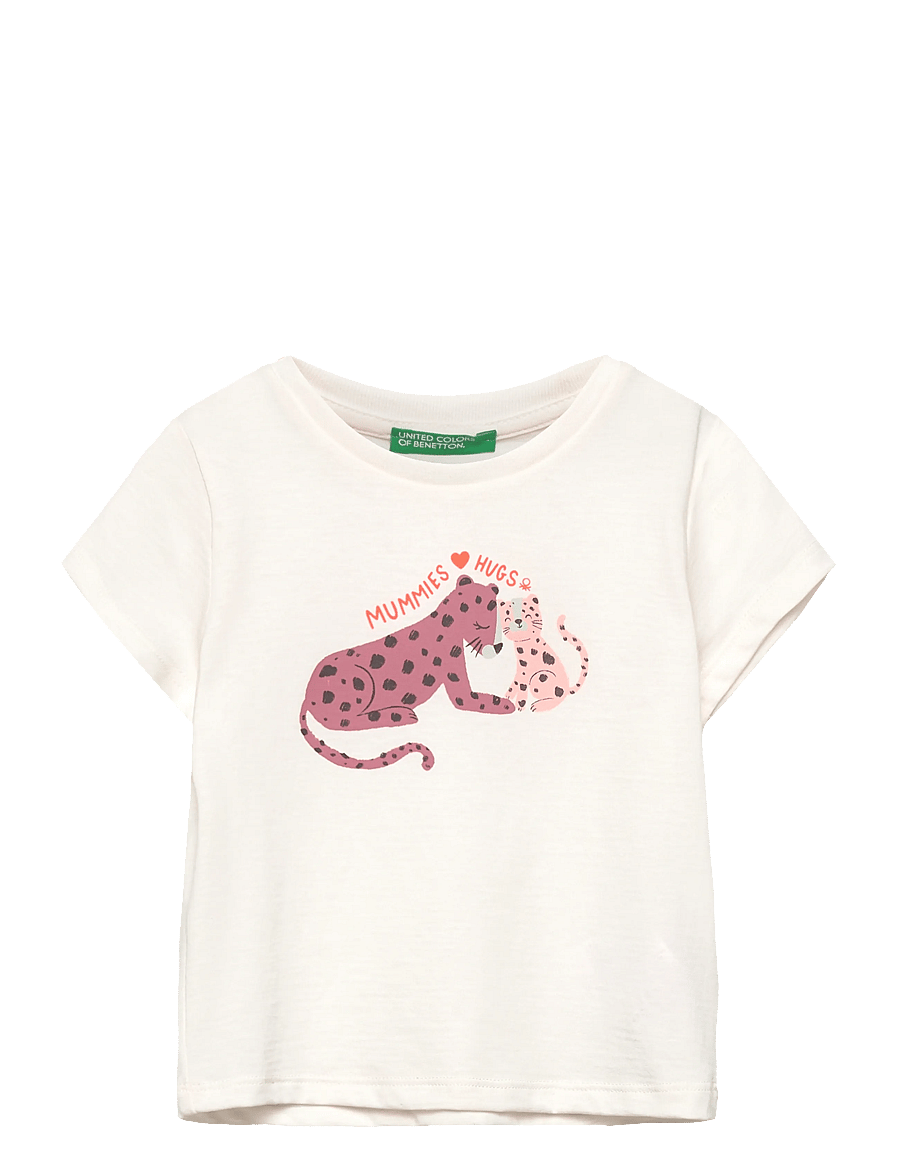 United Colors of Benetton - T-SHIRT - lühikeste varrukatega t-särgid - white - 0