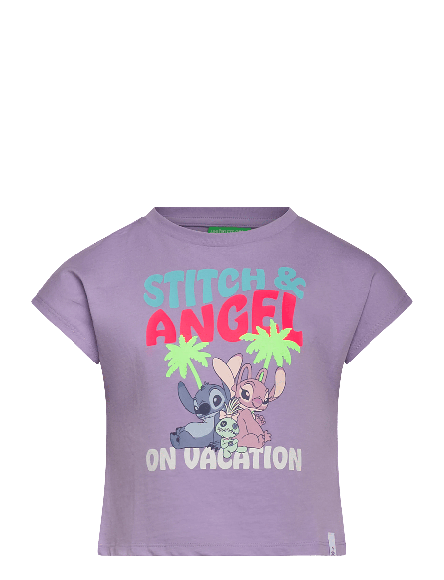 United Colors of Benetton - T-SHIRT - kurzärmelige - violet - 0