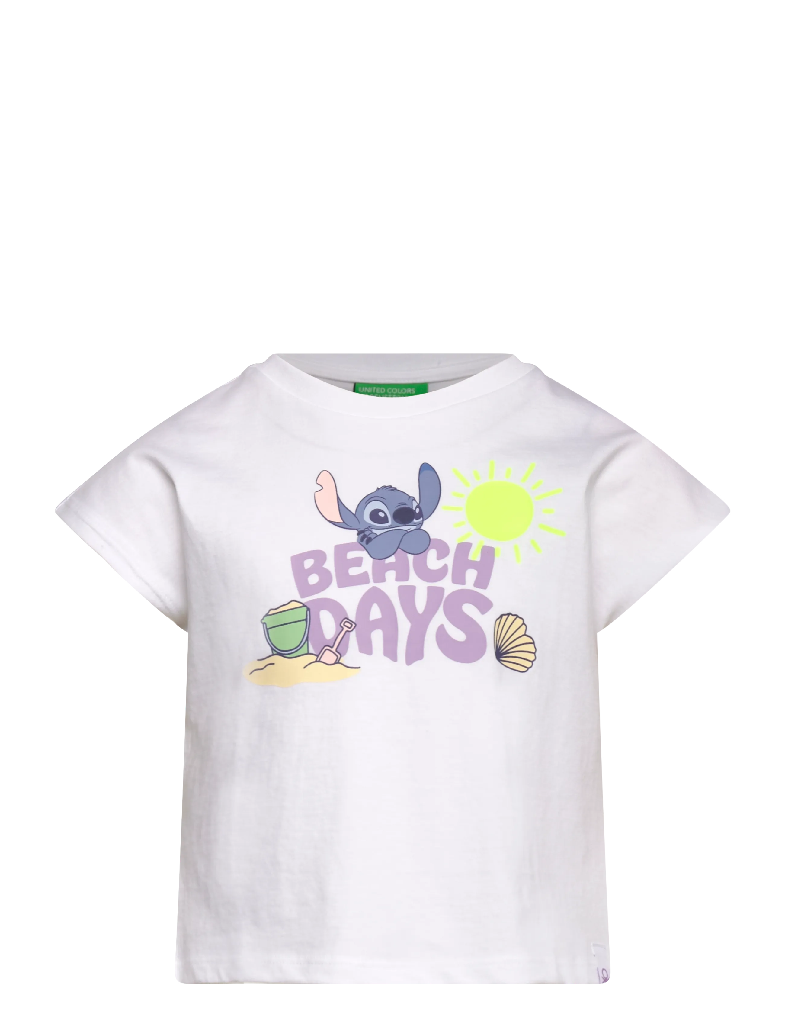 United Colors of Benetton T-Shirt, 104, T-shirts, Weiß - Short-sleeved, Kinder