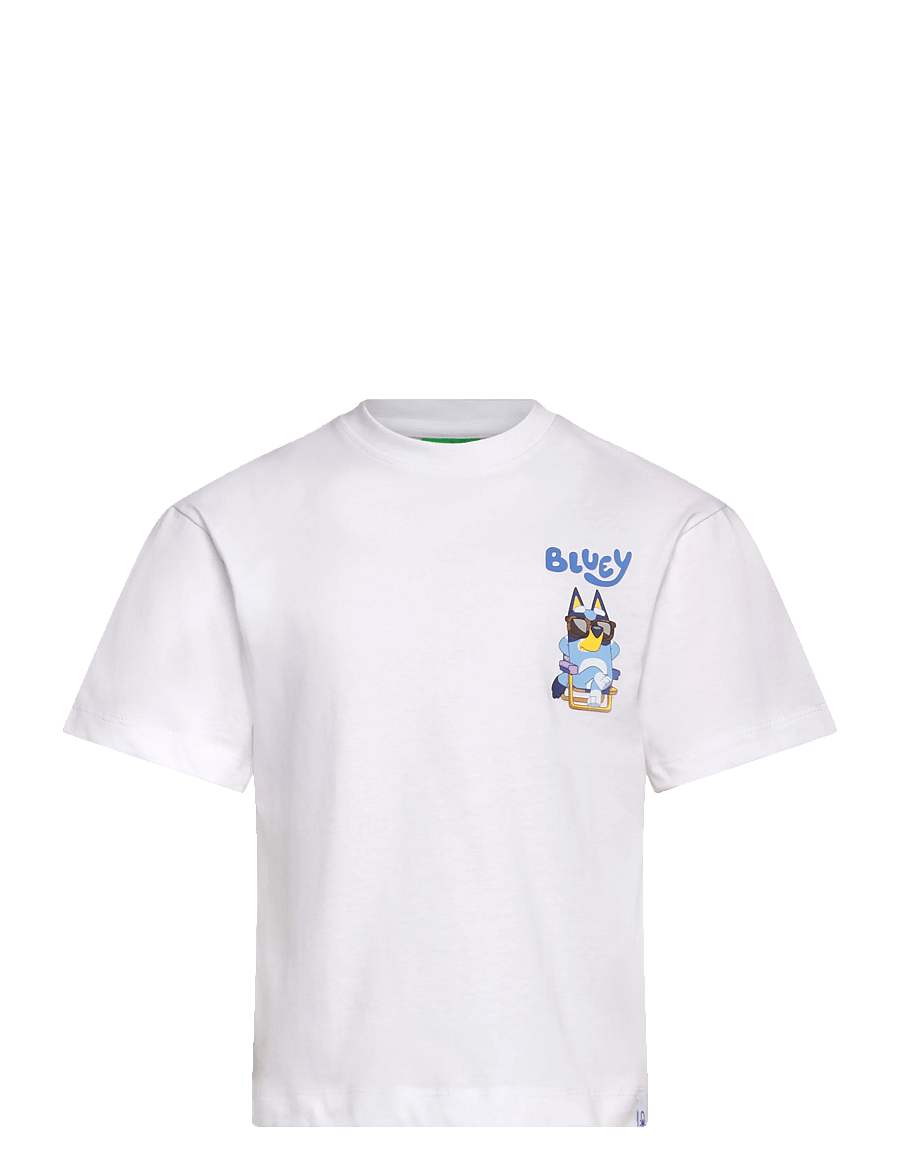 United Colors of Benetton - T-SHIRT - marškinėliai trumpomis rankovėmis - white - 0