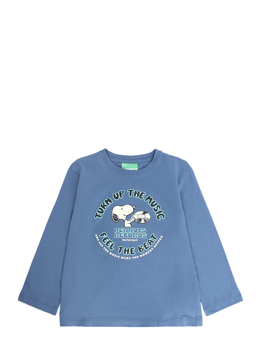 United Colors of Benetton - T-SHIRT L/S - langärmelig - blue - 0