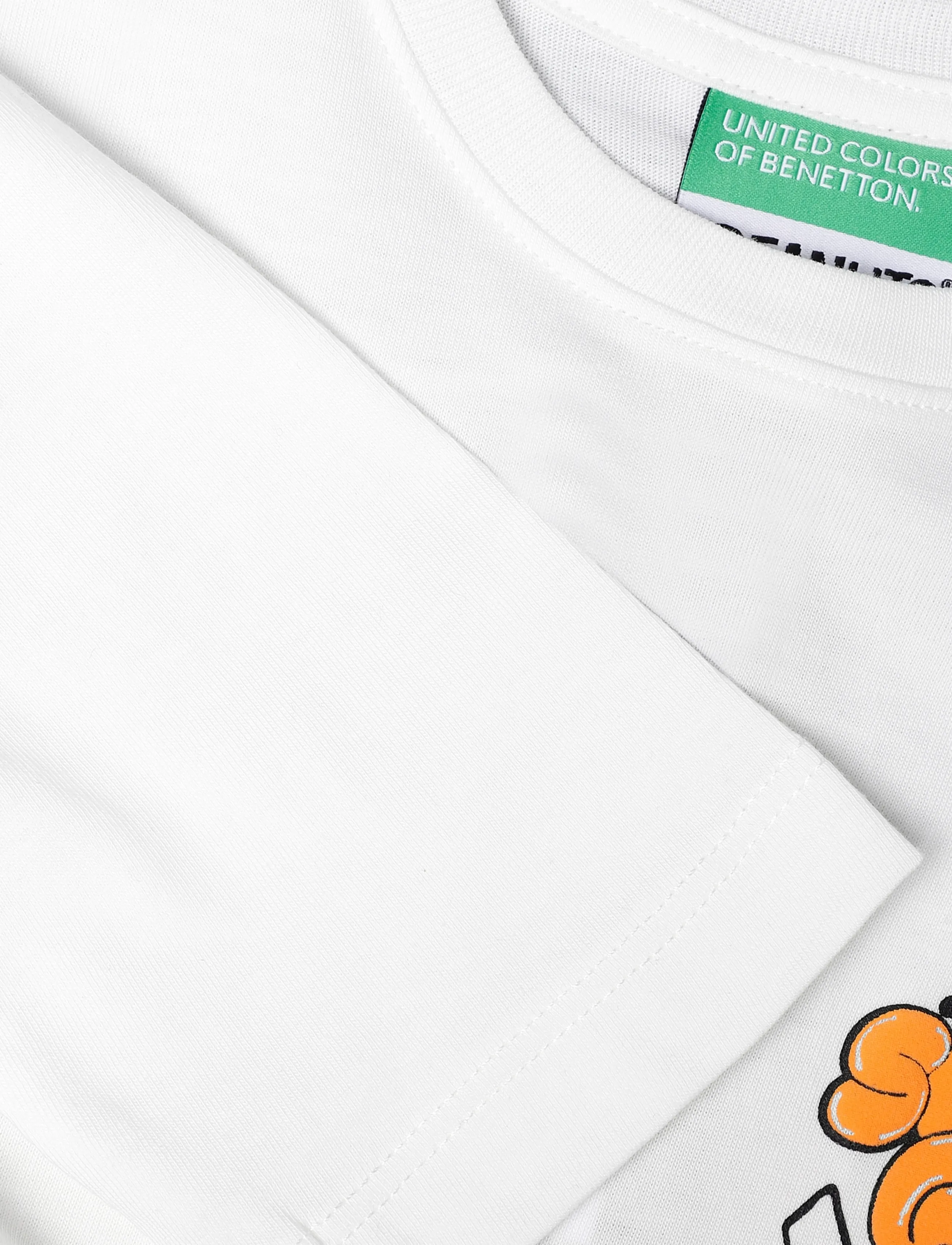 United Colors of Benetton - T-SHIRT L/S - langärmelig - white - 2
