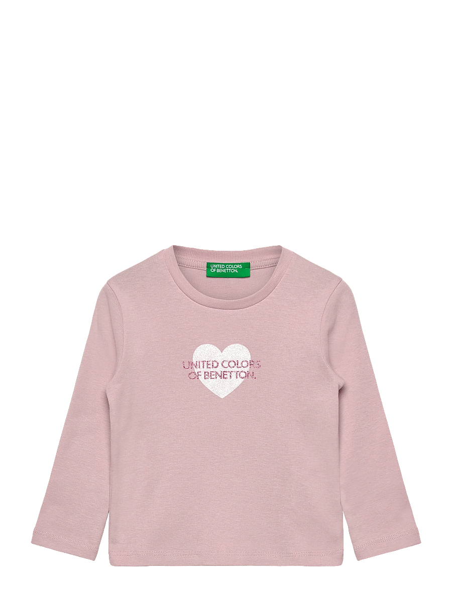 United Colors of Benetton - T-SHIRT L/S - marškinėliai ilgomis rankovėmis - pink - 0