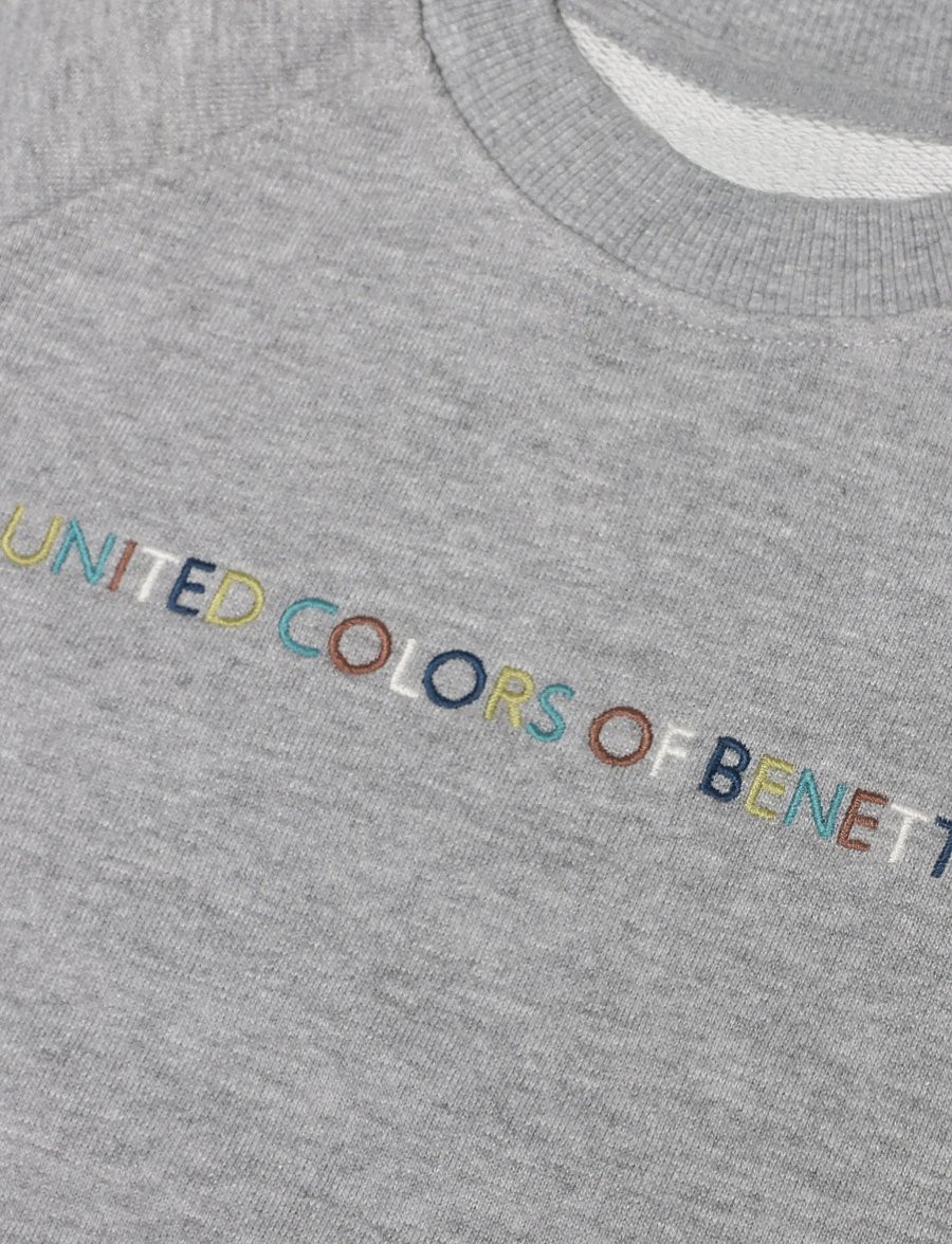 United Colors of Benetton - SWEATER L/S - dressipluusid - grey - 2