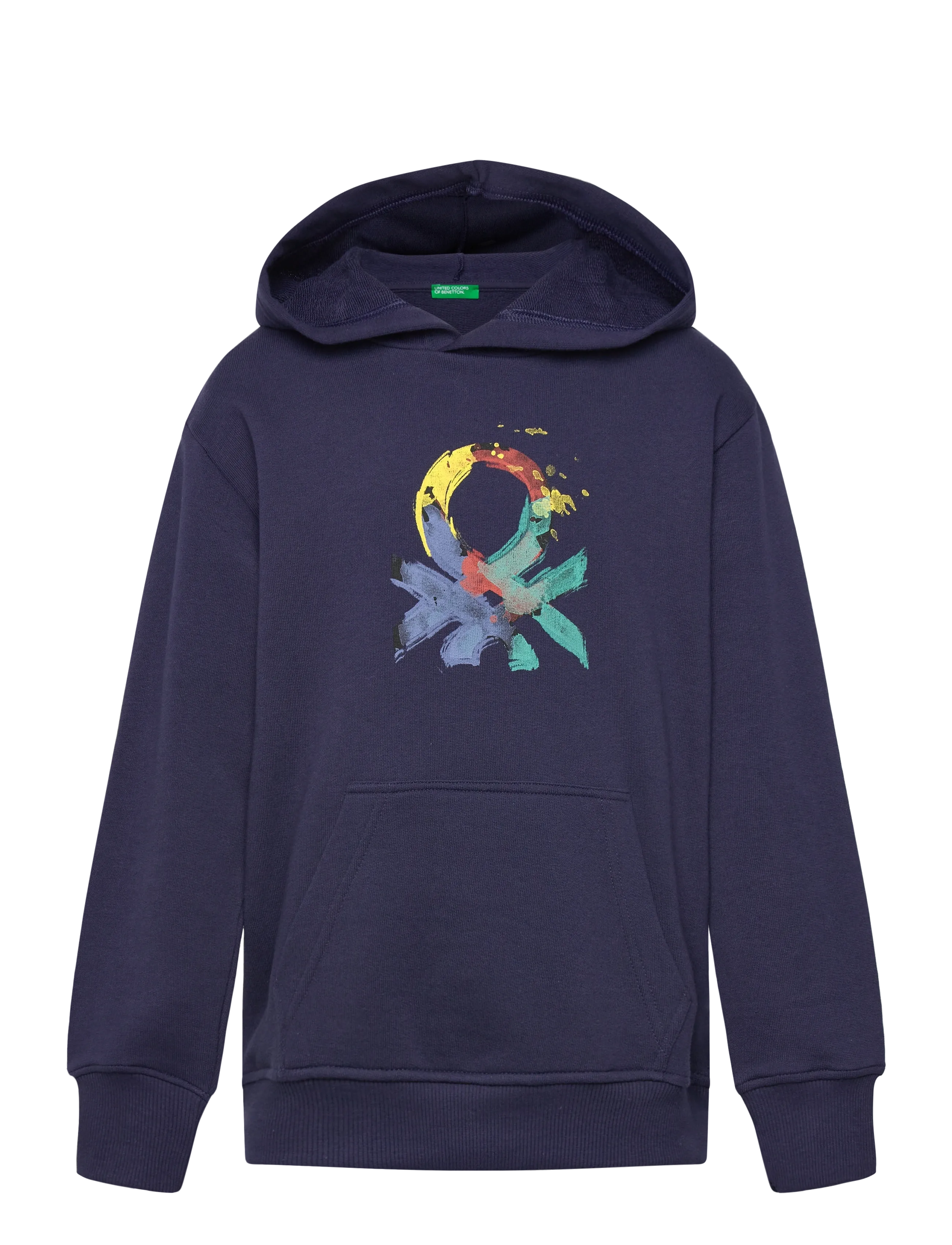 United Colors of Benetton Sweater W/Hood, 168, Sweatshirts & Hoodies, Marineblau - Kinder