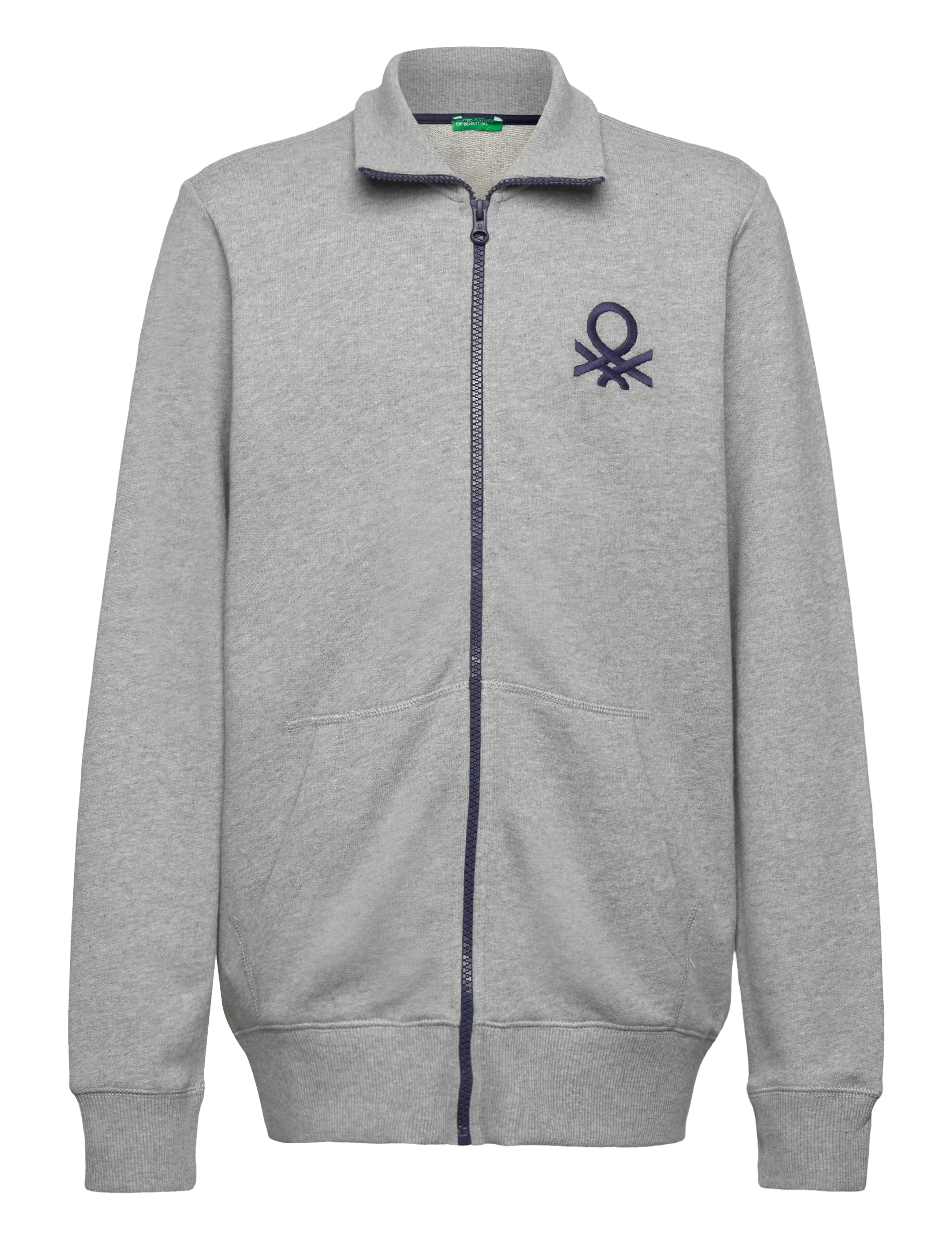 United Colors of Benetton - JACKET - pulls à capuche - grey - 2