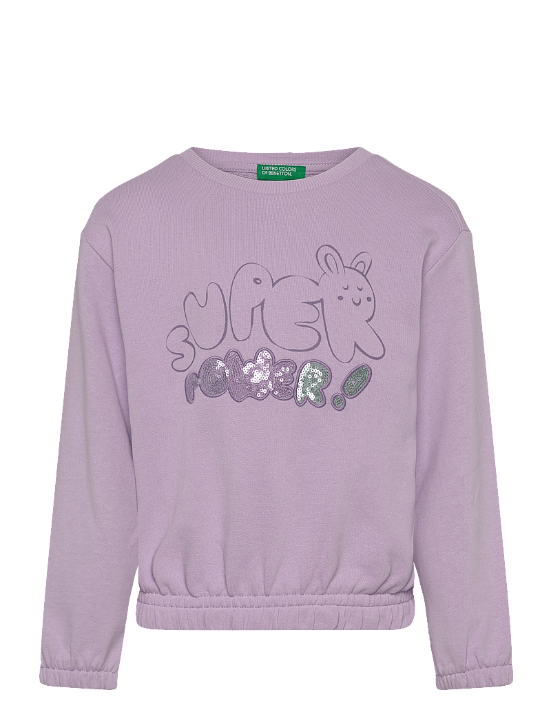 United Colors of Benetton - SWEATER L/S - sweatshirts - violet - 0
