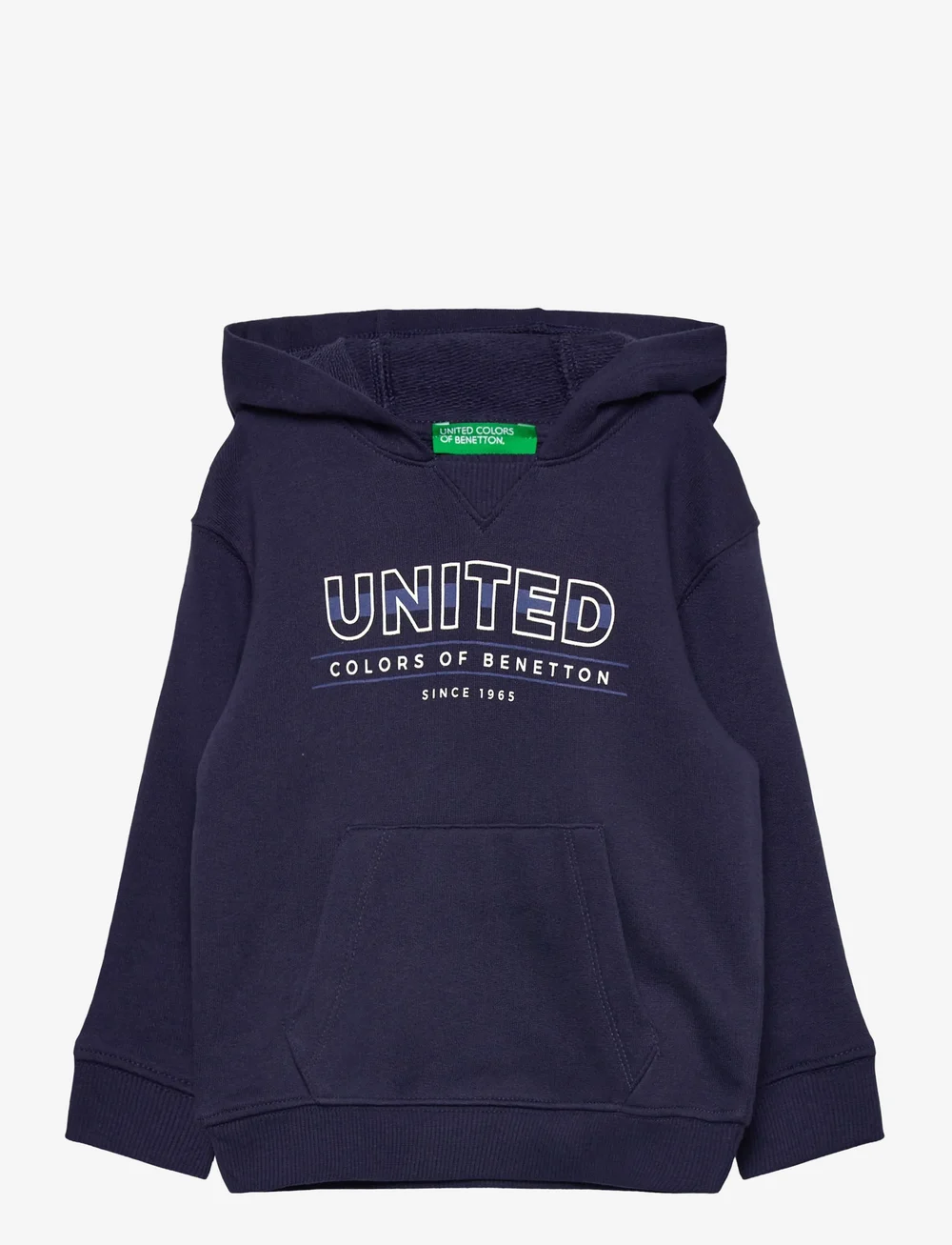United Colors of Benetton - SWEATER W/HOOD - hoodies - blue - 0