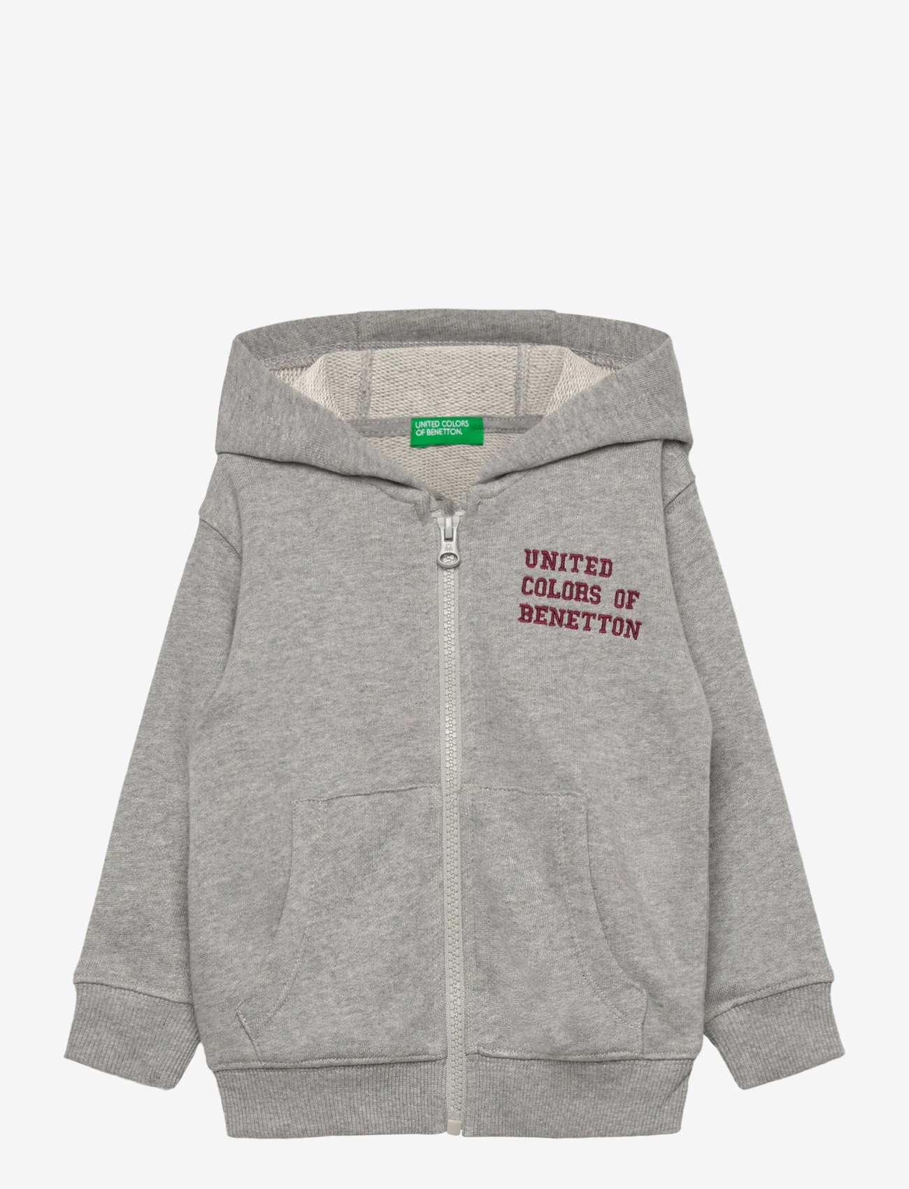 United Colors of Benetton - JACKET W/HOOD L/S - kapuutsiga dressipluusid - grey - 0