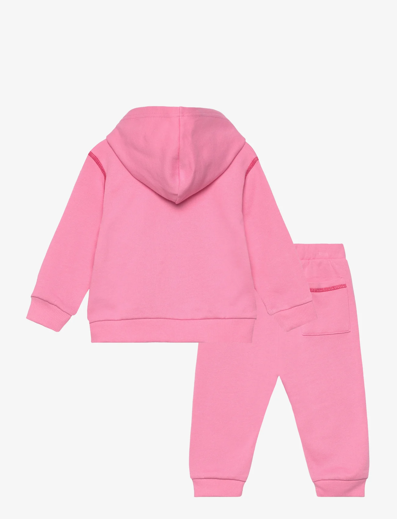United Colors of Benetton - SET JACKET+TROUSERS - träningsoveraller - pink - 1