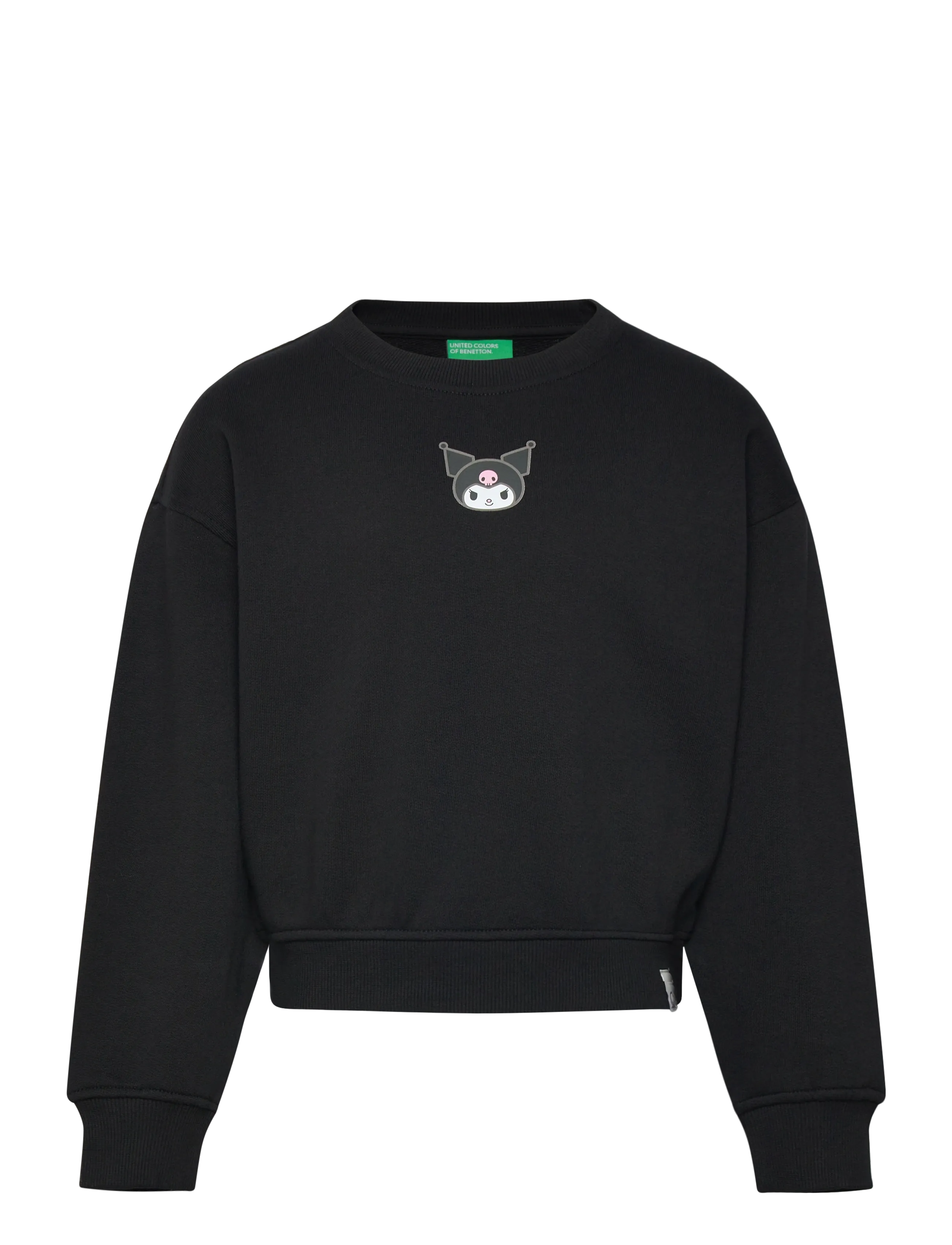 UNITED COLORS OF BENETTON Pullover L/S Schwarz - 160 - Kinder