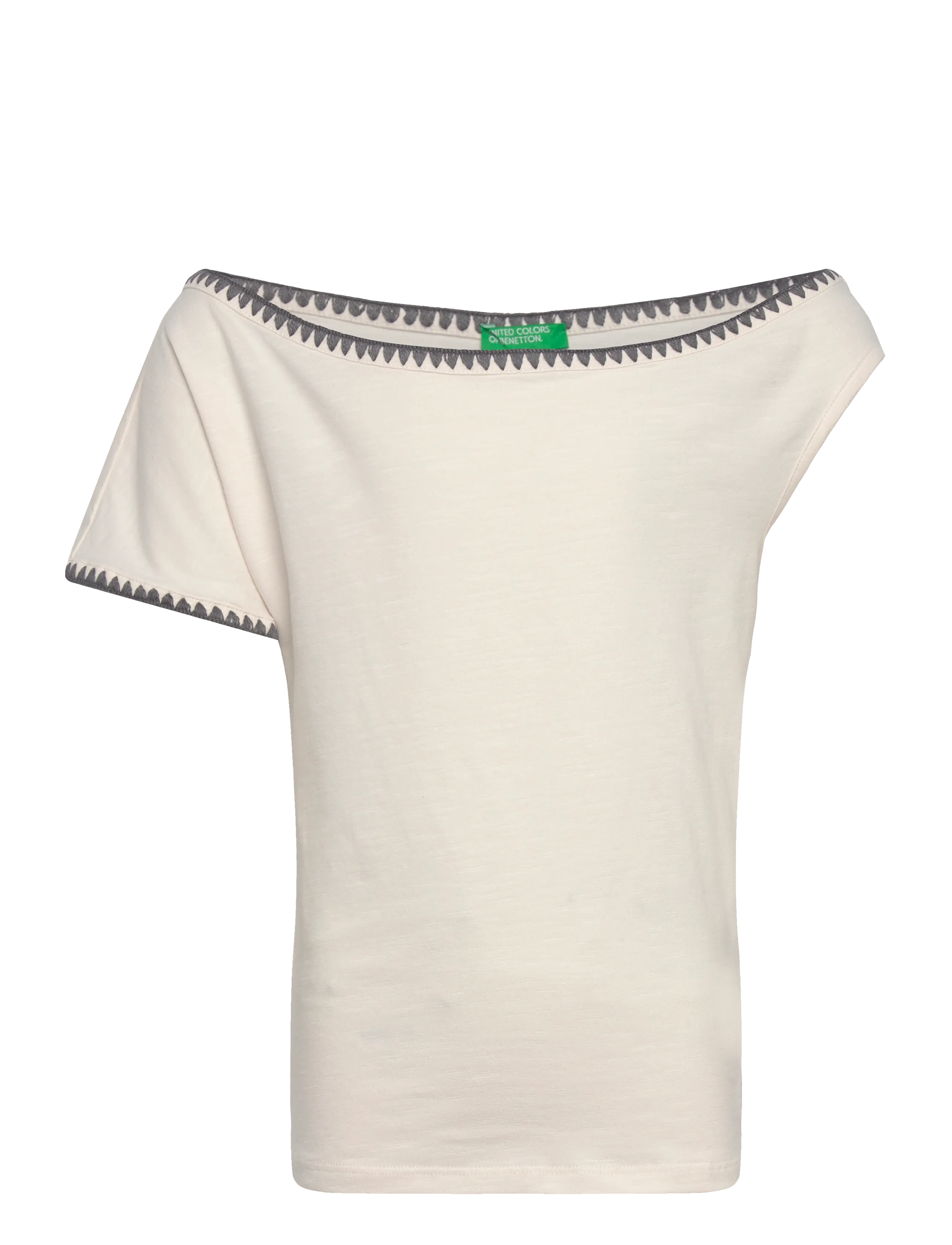 United Colors of Benetton SWEATER H/S - Tøj - WHITE / white