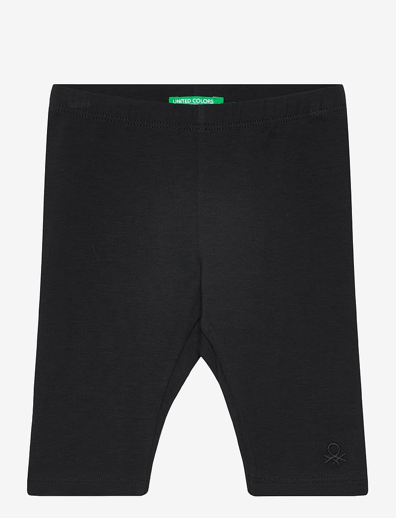 United Colors of Benetton - LEGGINGS - cykelbyxor - black - 0