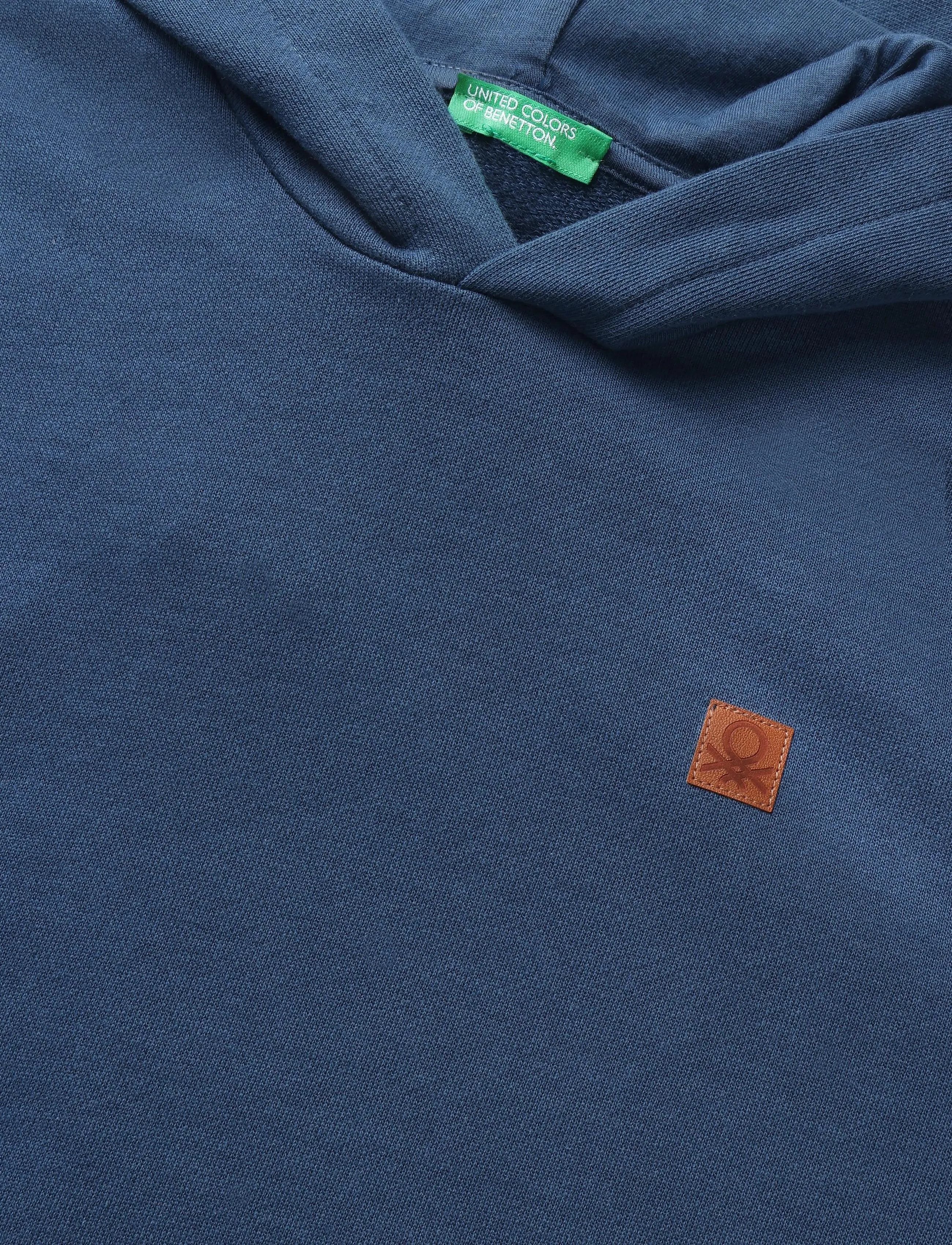 United Colors of Benetton - SWEATER W/HOOD - blue - 2