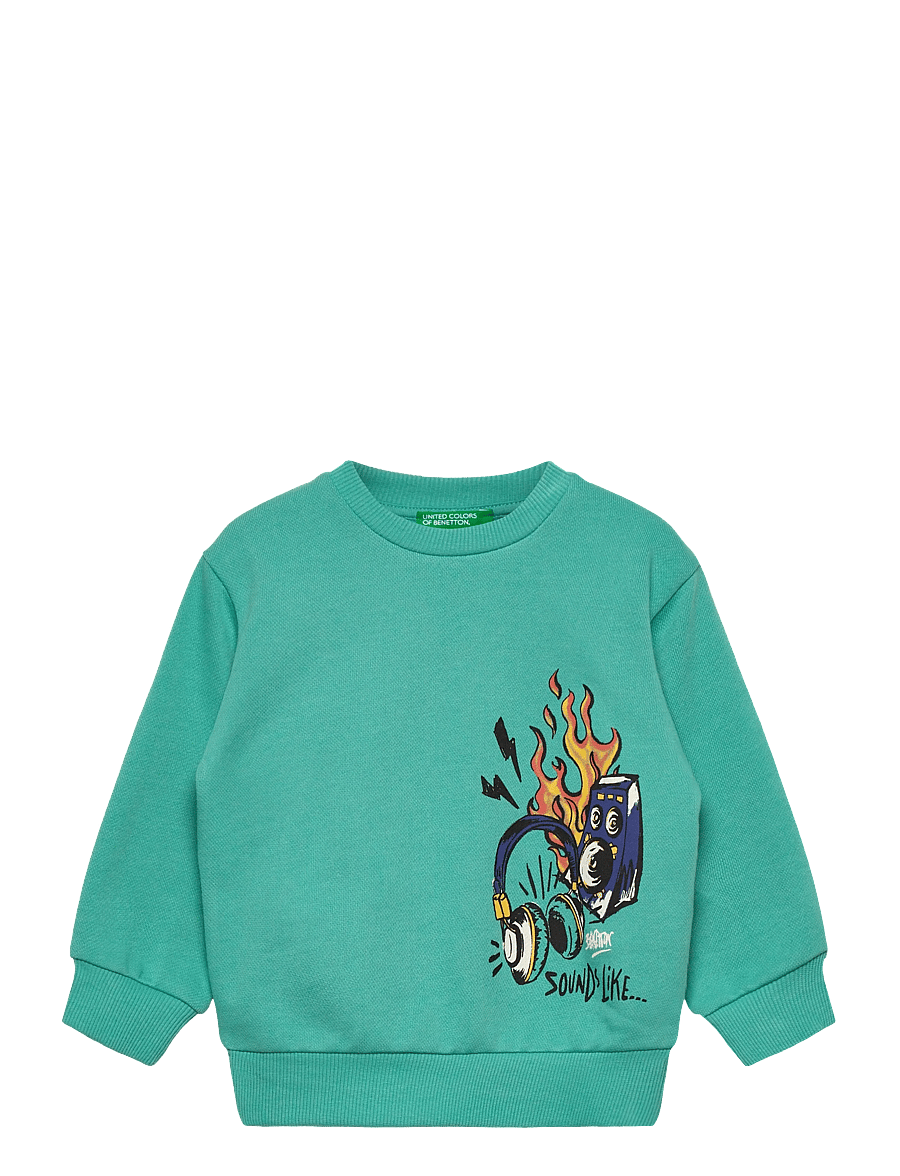 United Colors of Benetton - SWEATER L/S - sweatshirts - green - 0