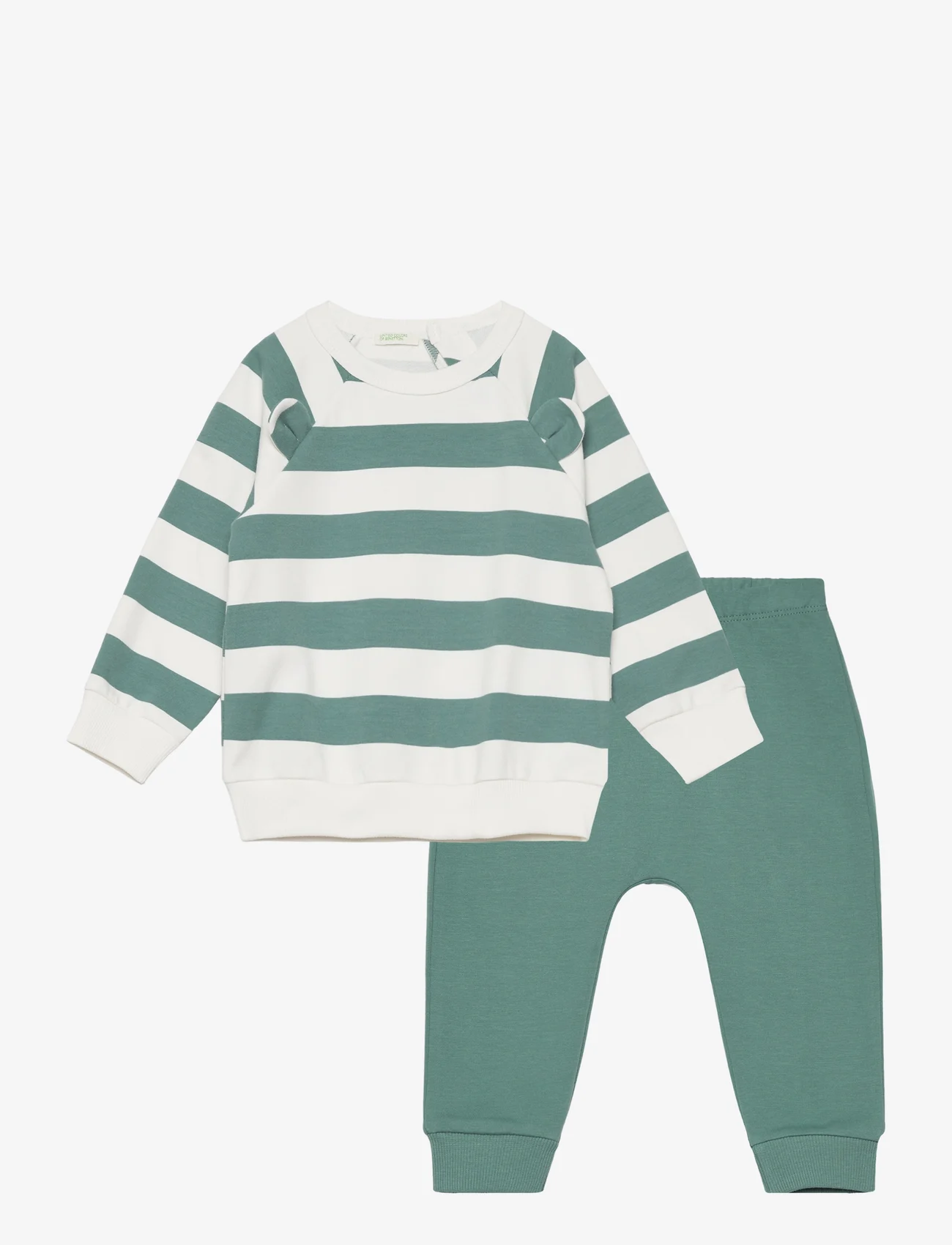 United Colors of Benetton - SET SWEATER+TROUSERS - alhaisimmat hinnat - green - 0