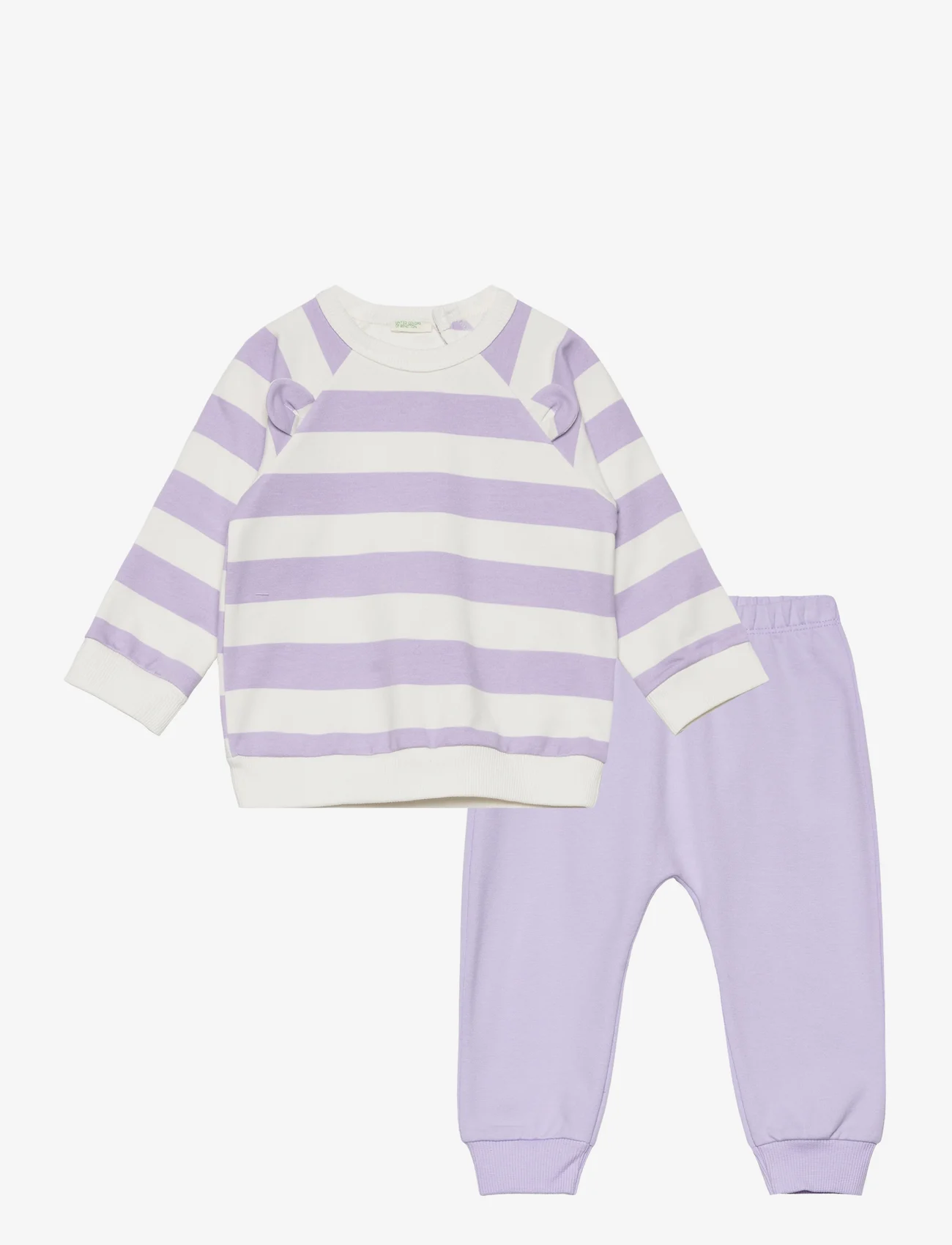 United Colors of Benetton - SET SWEATER+TROUSERS - sets with long-sleeved t-shirt - pink - 0