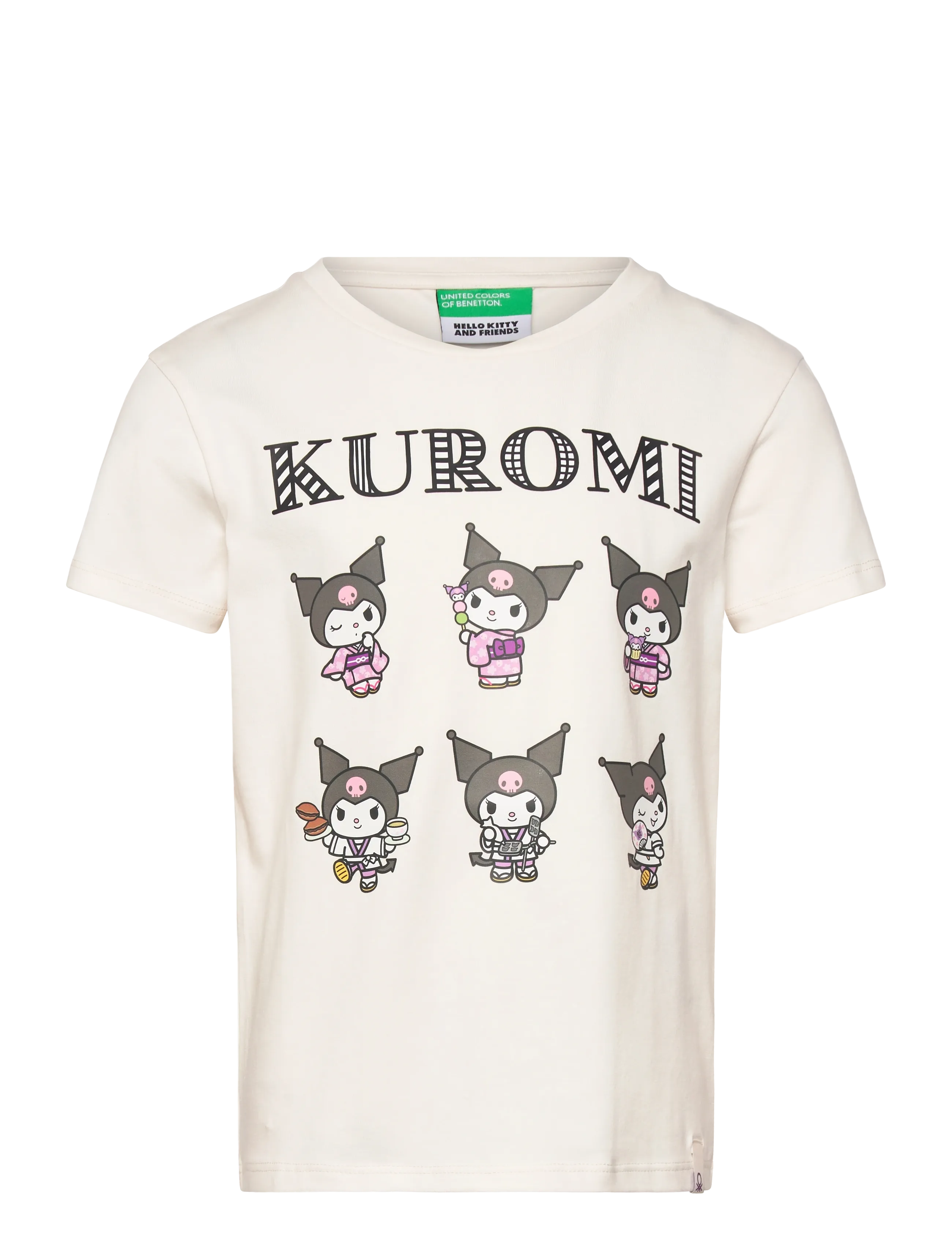 United Colors of Benetton T-SHIRT - Kläder - WHITE / cream