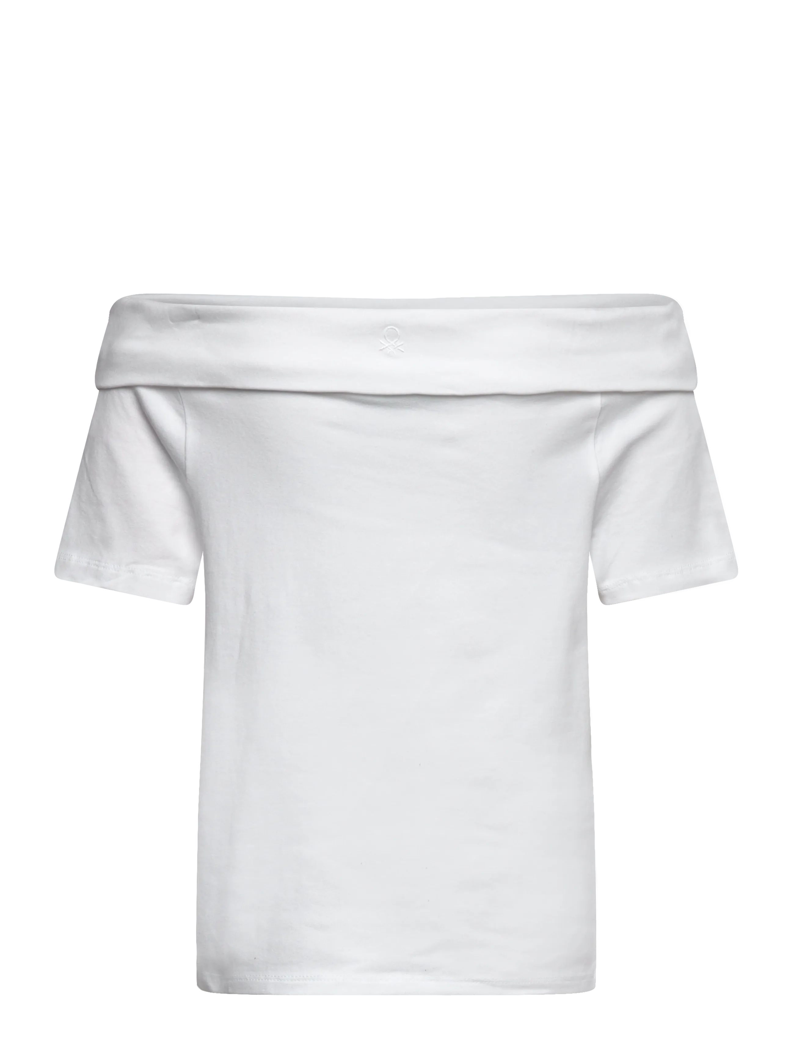 United Colors of Benetton - SWEATER H/S - kortærmede t-shirts - white - 1