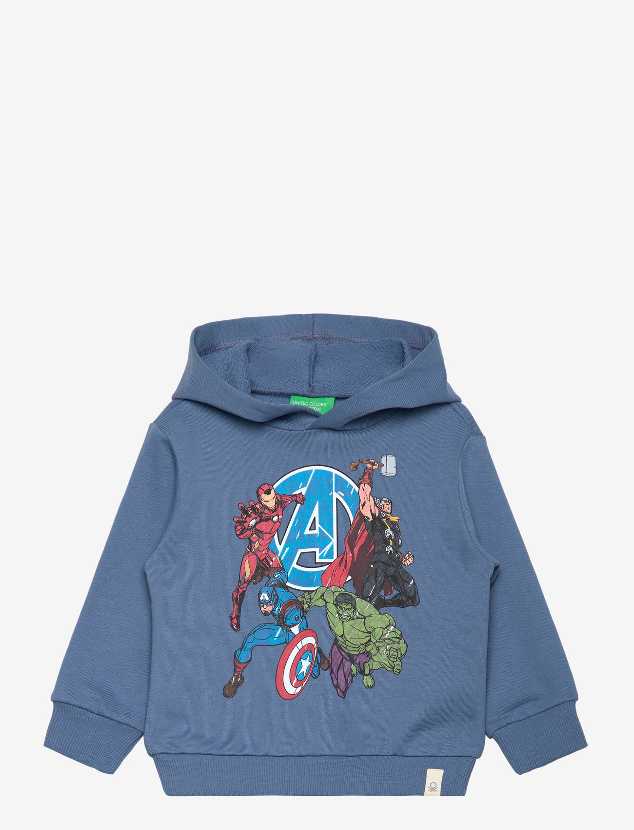 United Colors of Benetton - SWEATER W/HOOD - sweatshirts - blue - 0