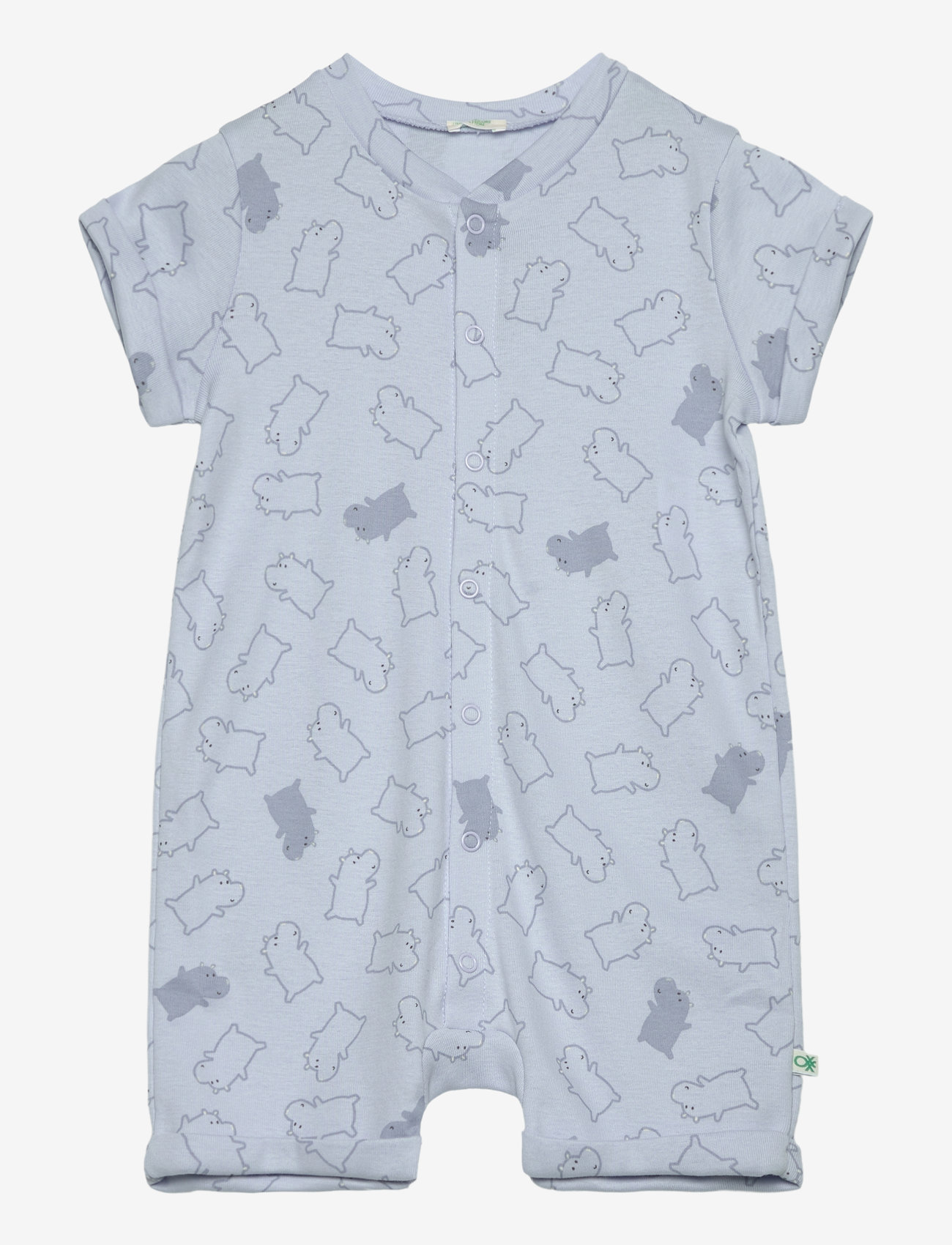 United Colors of Benetton - OVERALL - short-sleeved - blue - 0