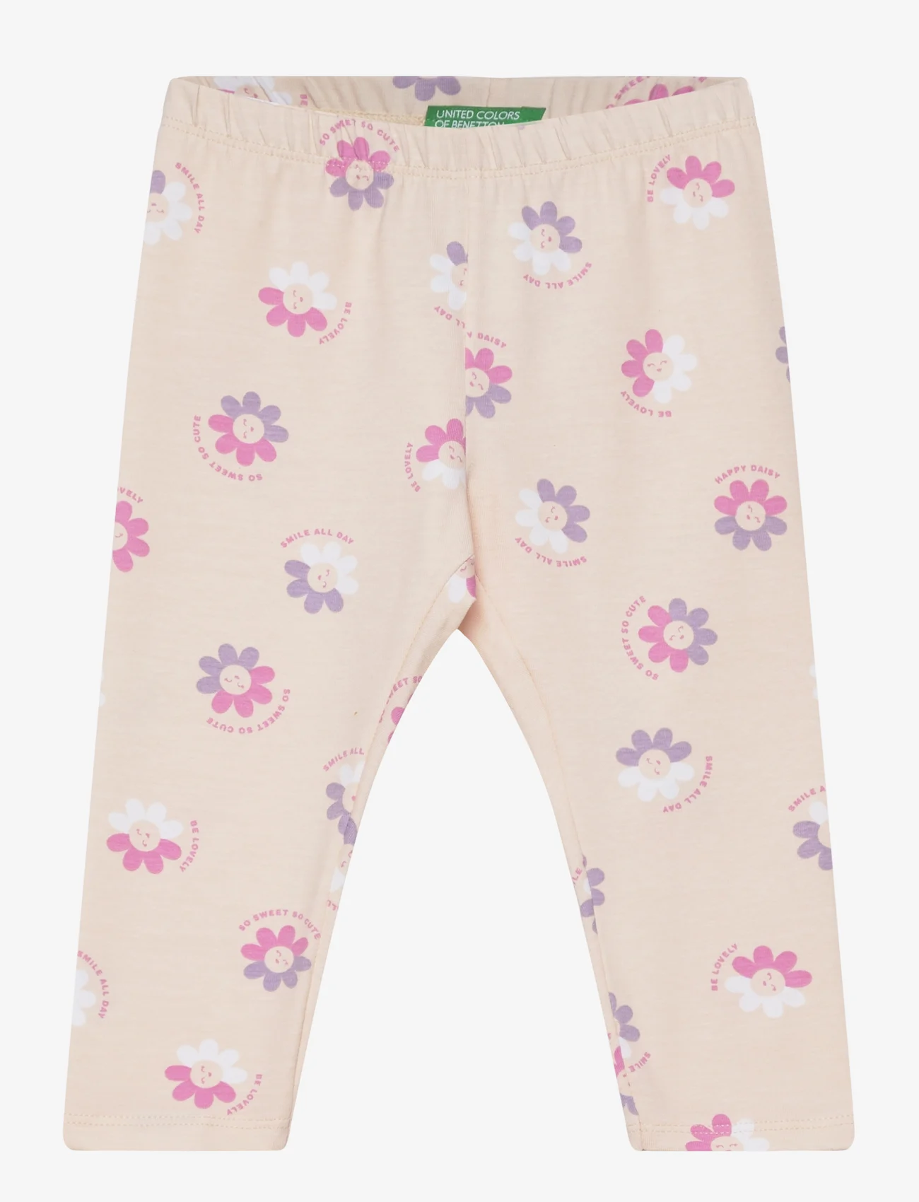 United Colors of Benetton - LEGGINGS - lowest prices - pink flowers print - 0