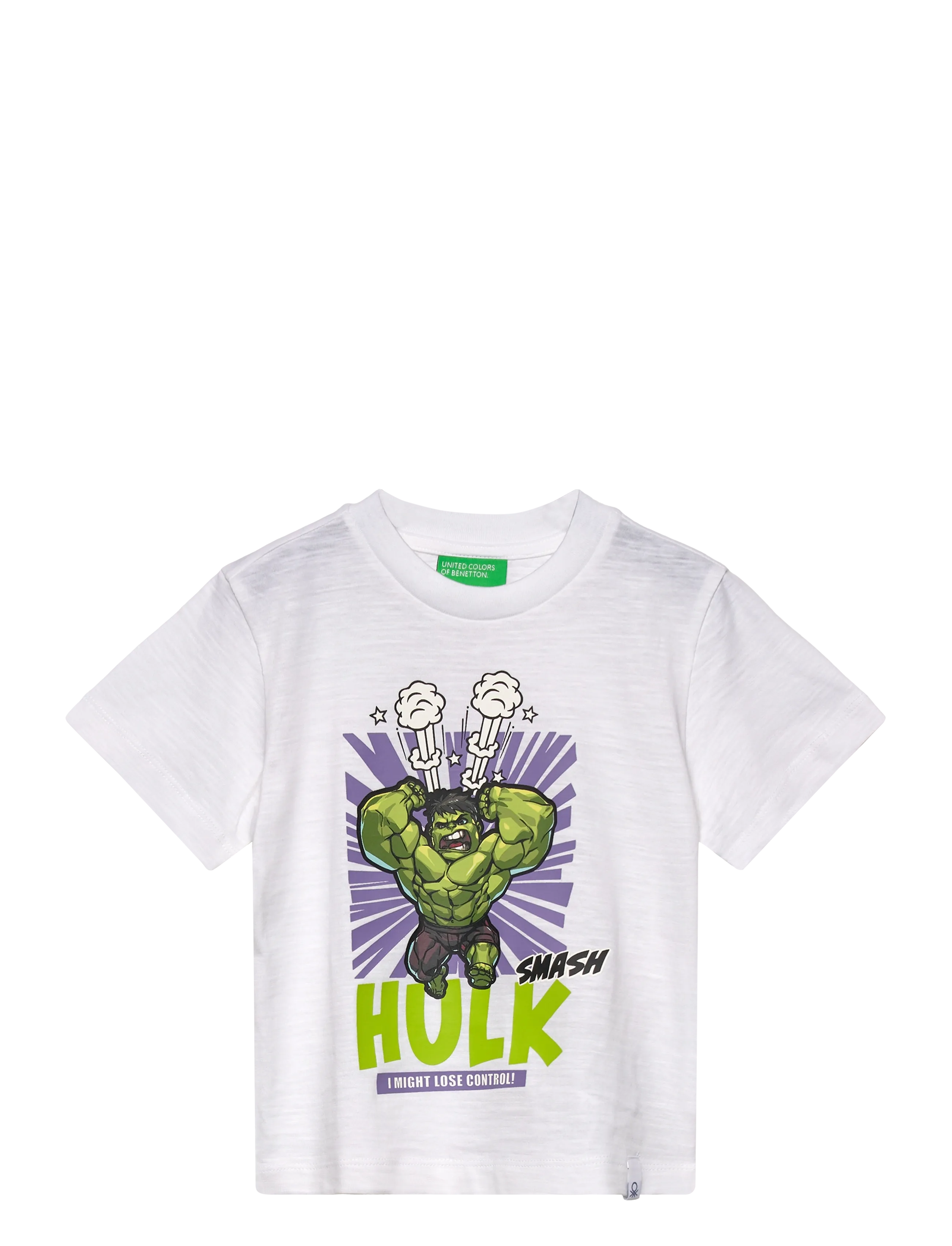 United Colors of Benetton T-SHIRT - Baby 0-2 år - WHITE / white