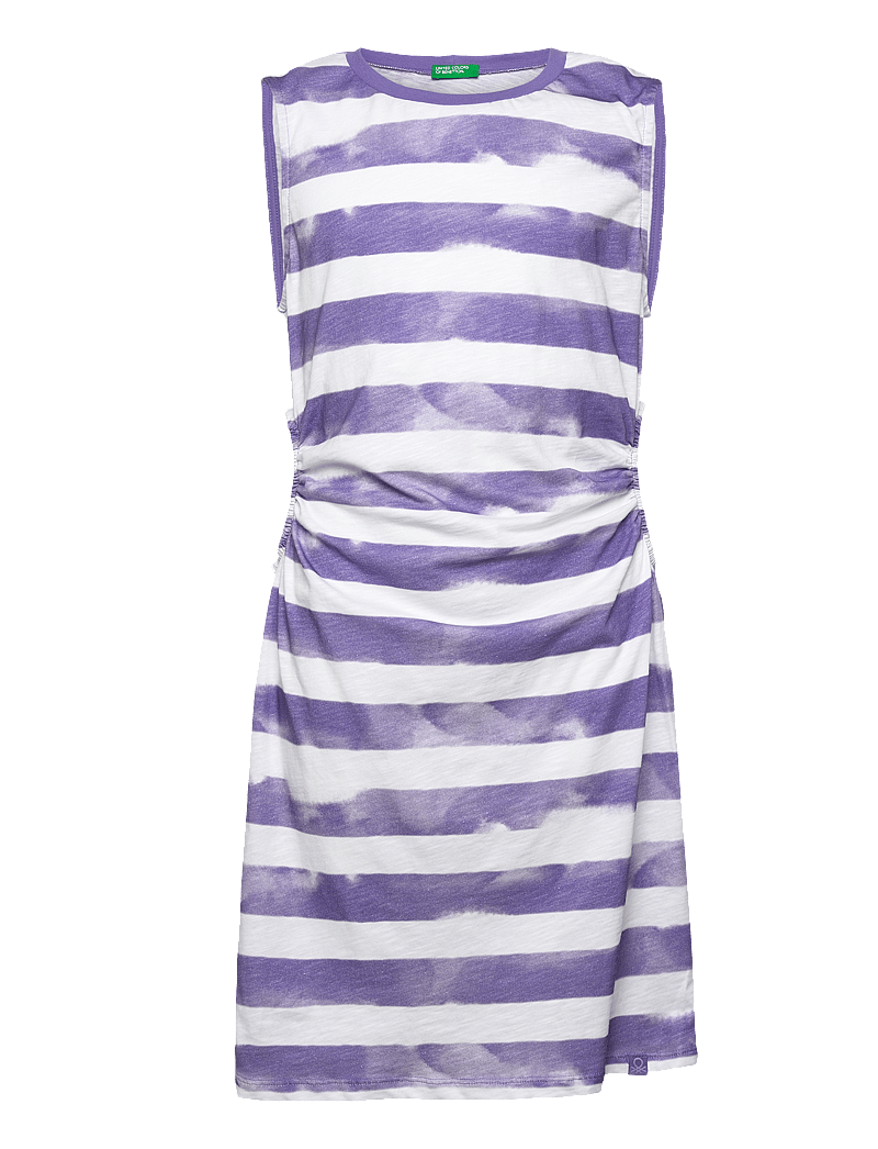 United Colors of Benetton - DRESS - Ærmeløse hverdagskjoler - blue - 0