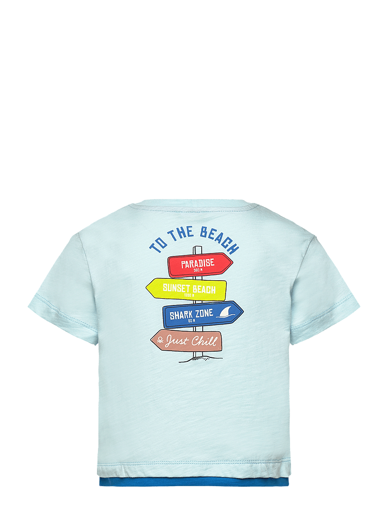 United Colors of Benetton - T-SHIRT - kortærmede t-shirts - blue - 1